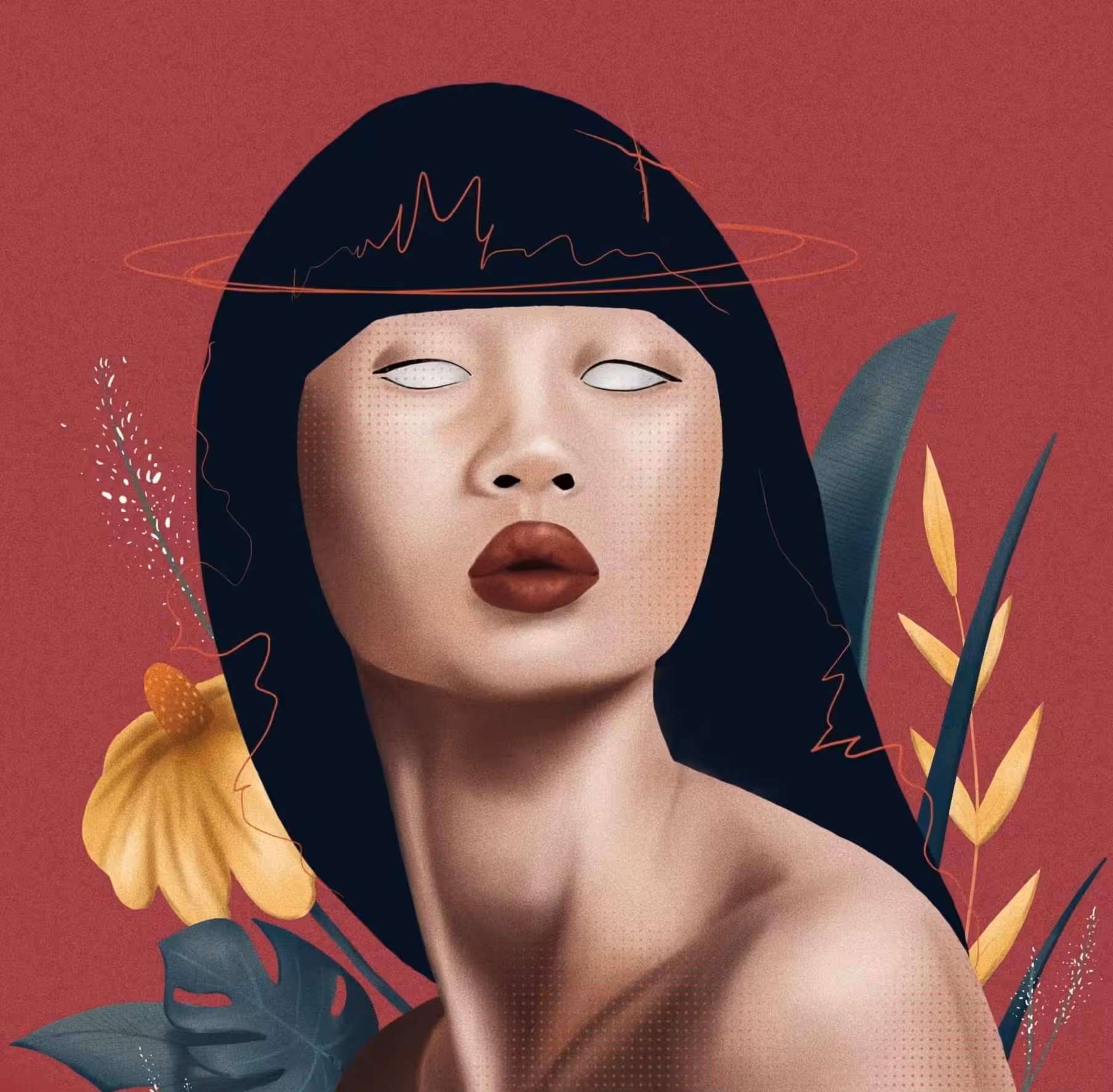 Red lips