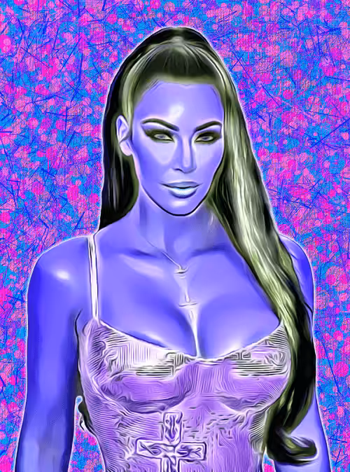 Famous Faces Series: Kim Kardashian