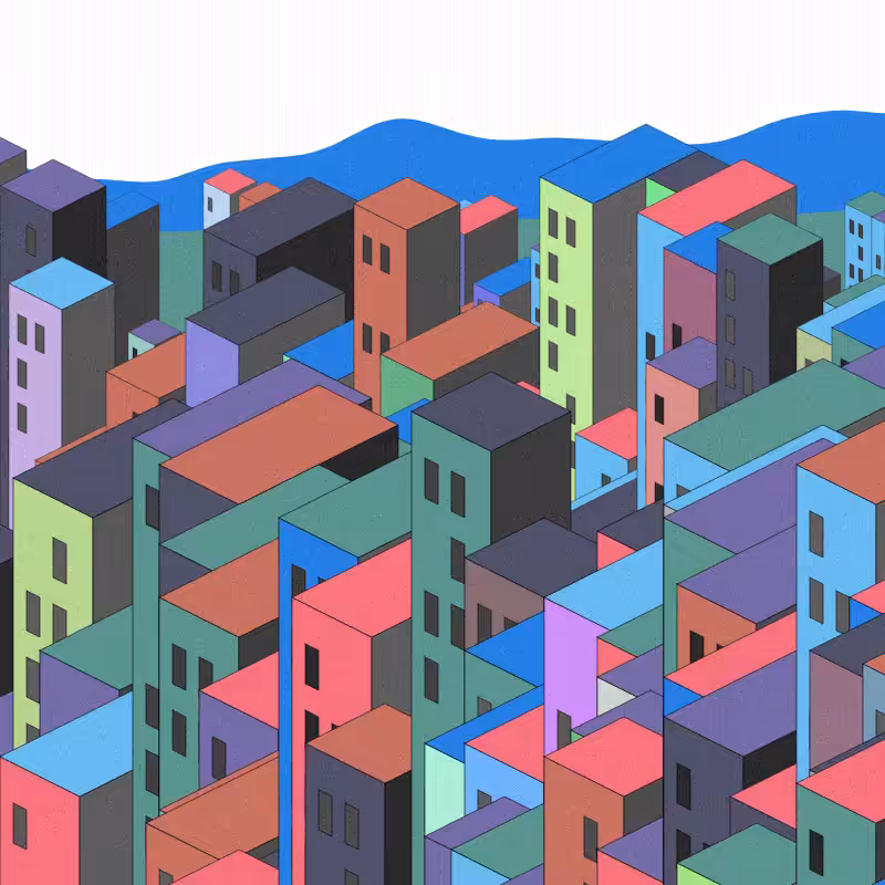 Coloured City #37