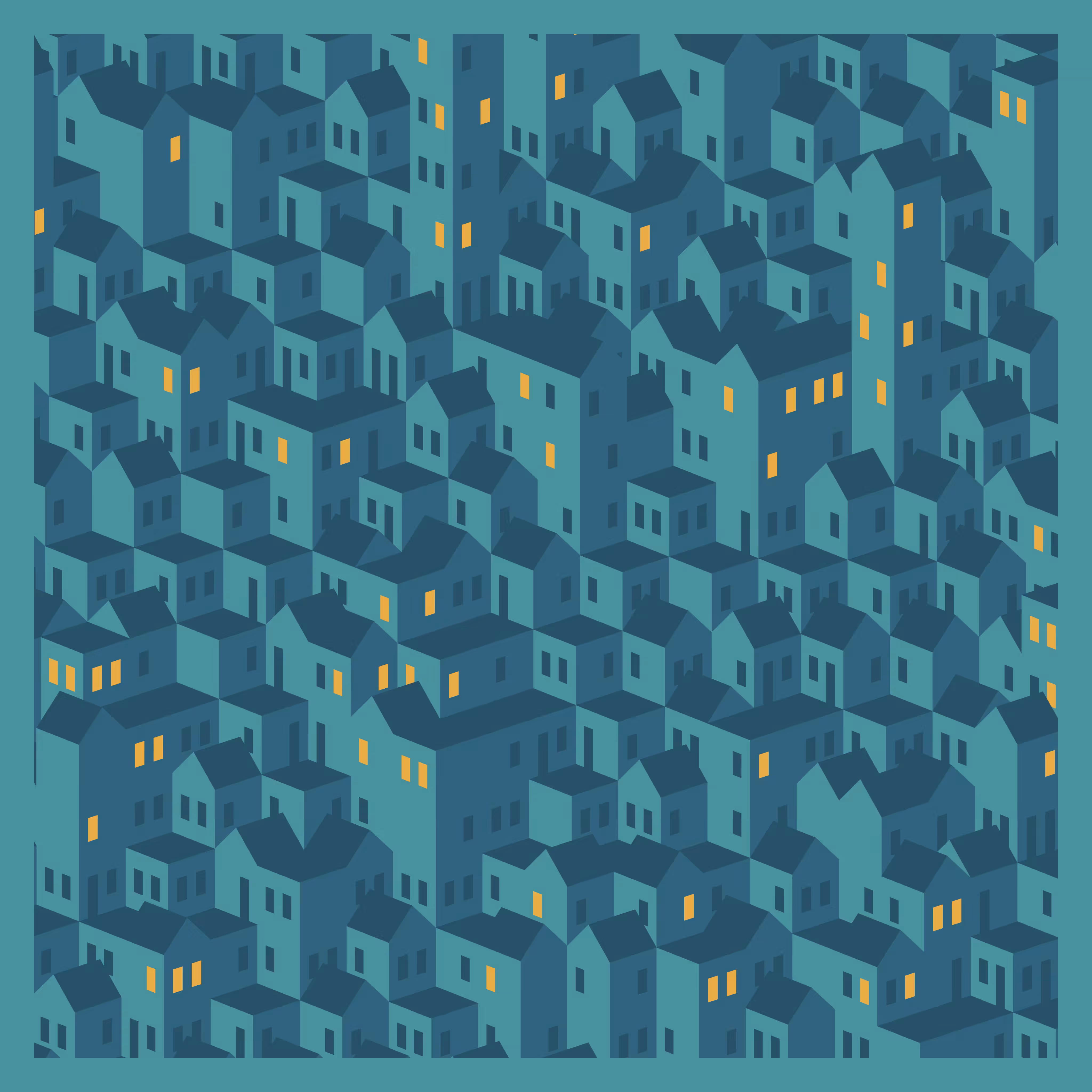 Cubic Cityscape #3