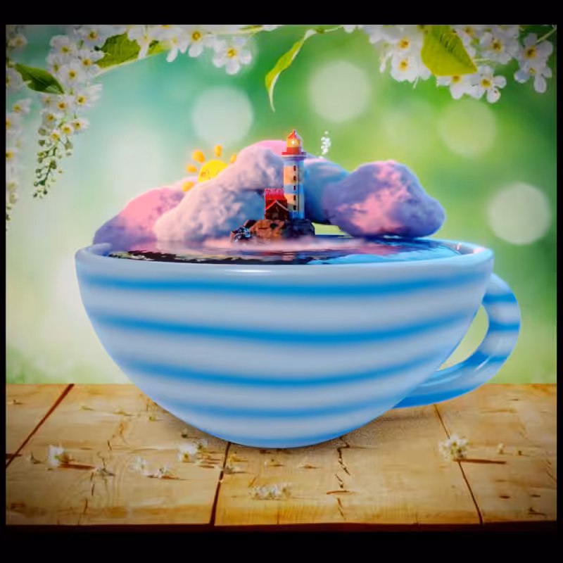 Ocean Breeze In My Cup 