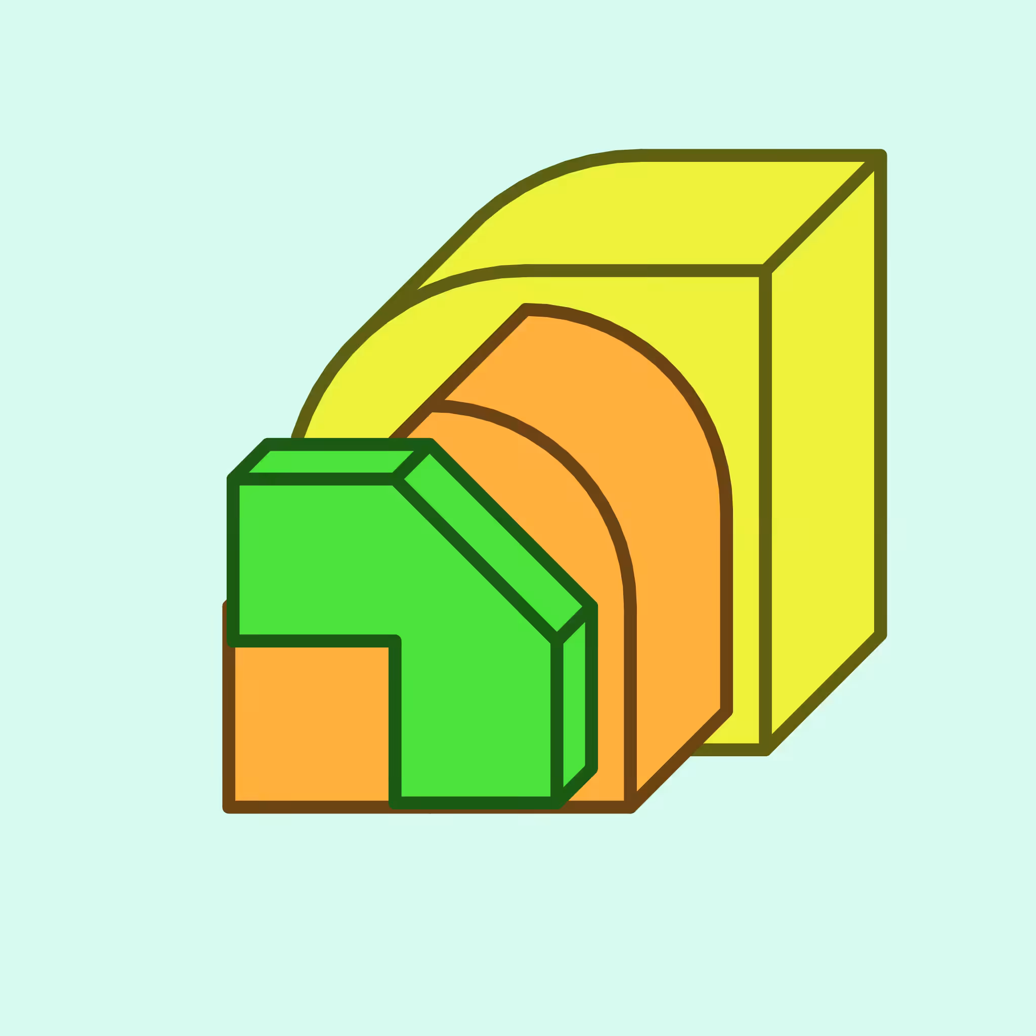 Calm shapes #114