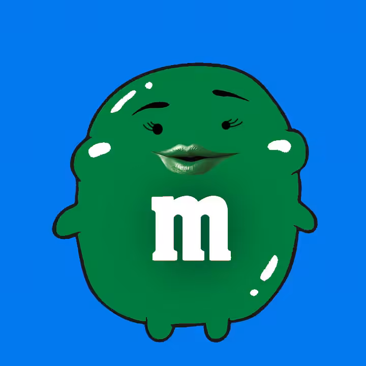 Green M&M TezTato