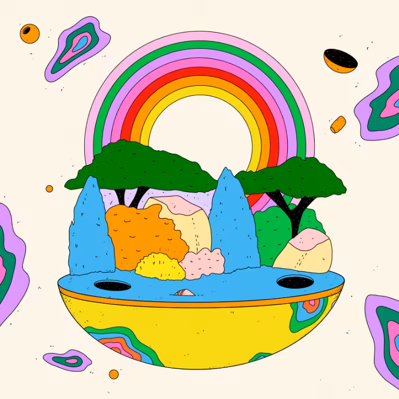 🌈🌴🪐 #13