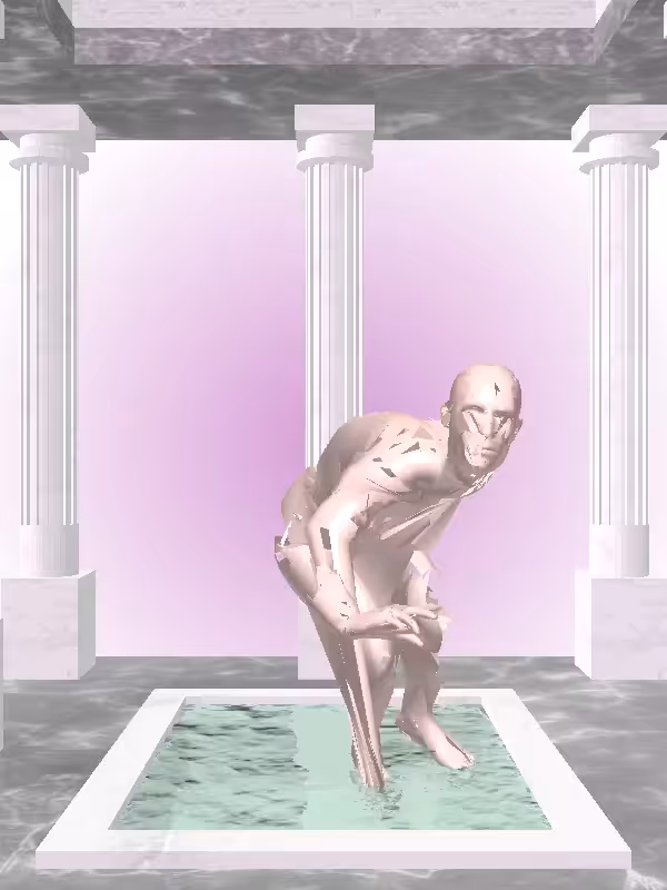 HeavenComputer: The Sneaky Peach Blossom Man #7422