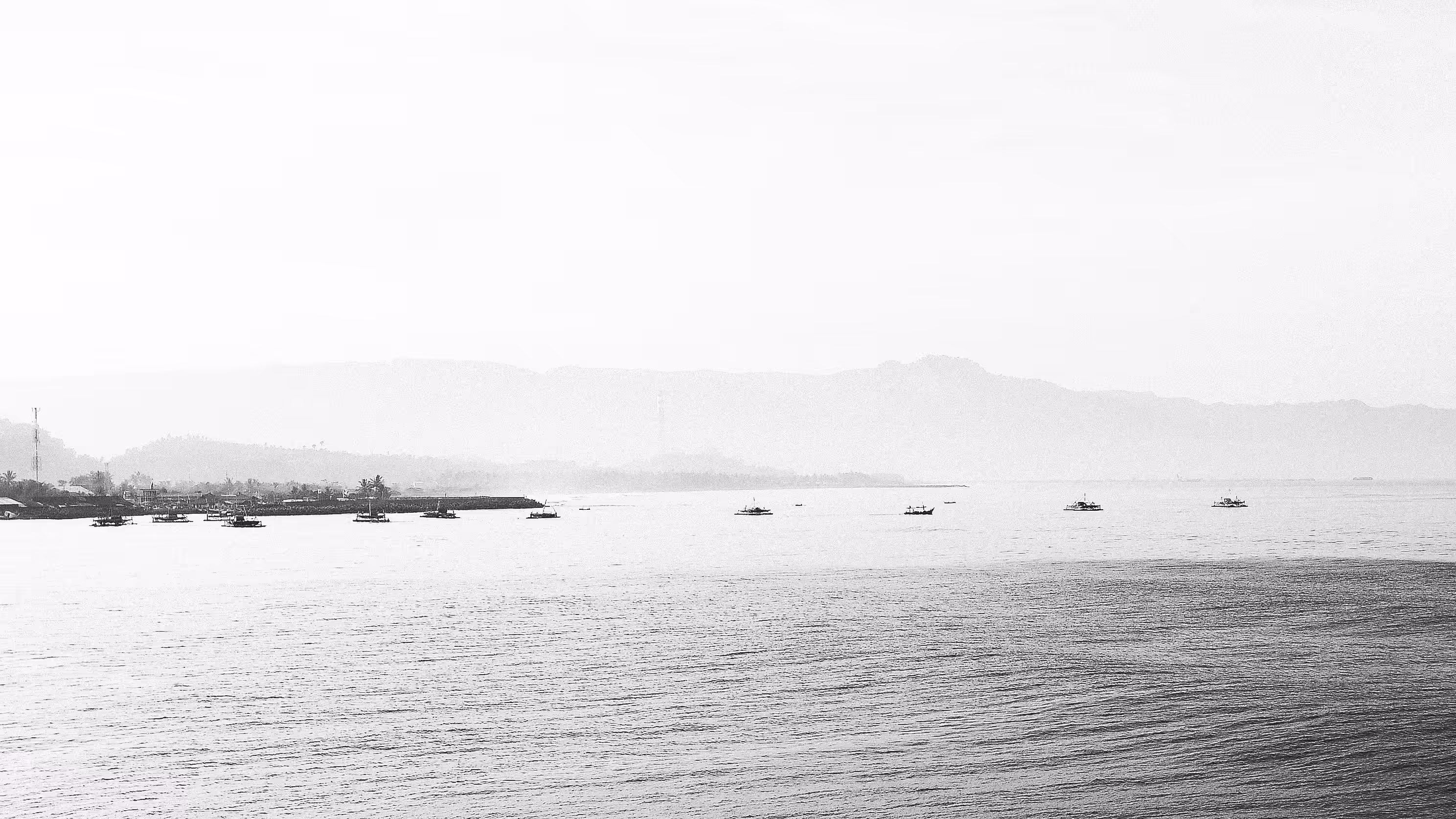 Pelabuhan Ratu in BW by Markus Widjaya