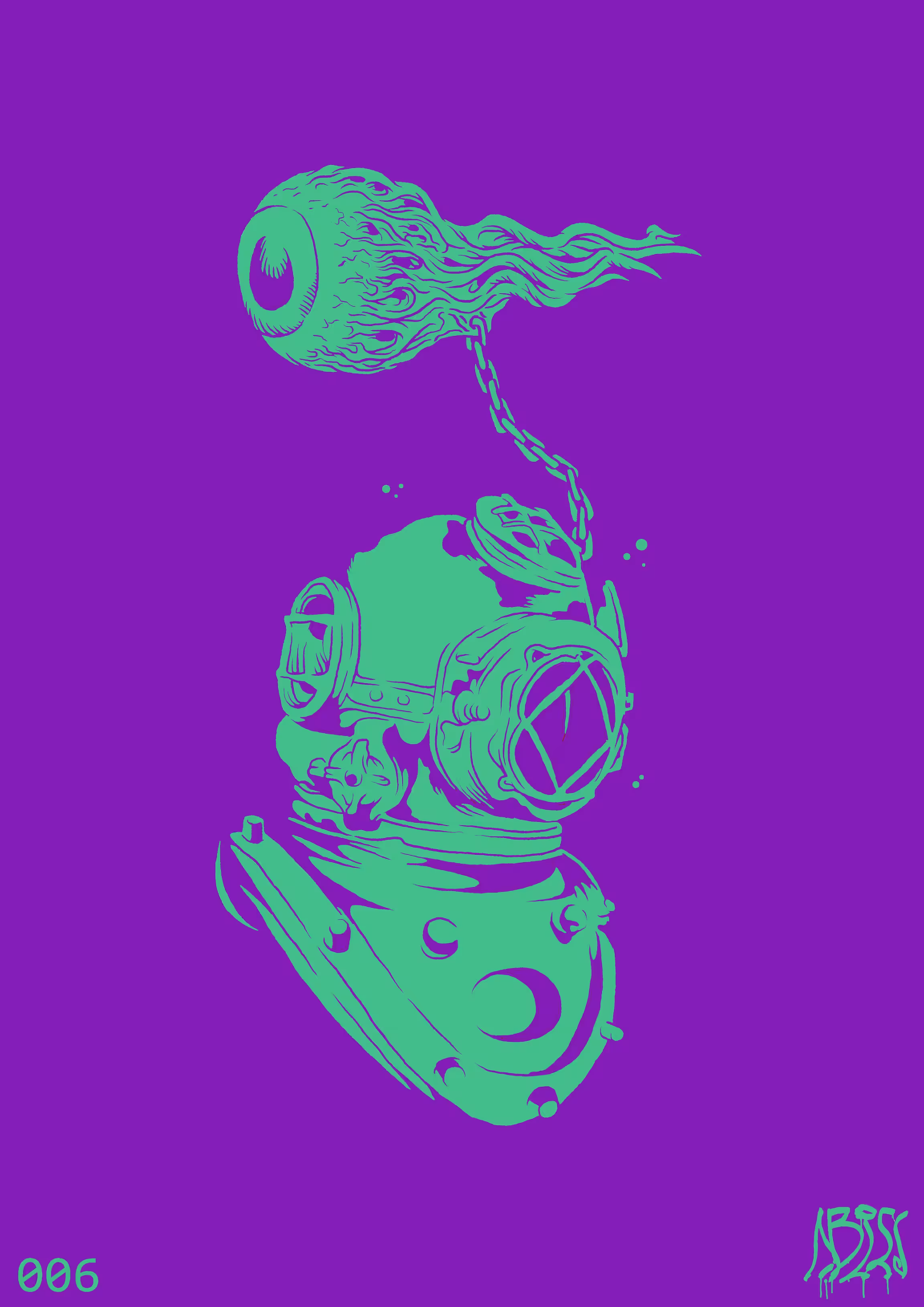 Beyond the Sea: 006 "Beyond the Sea" Dark Neon Nights