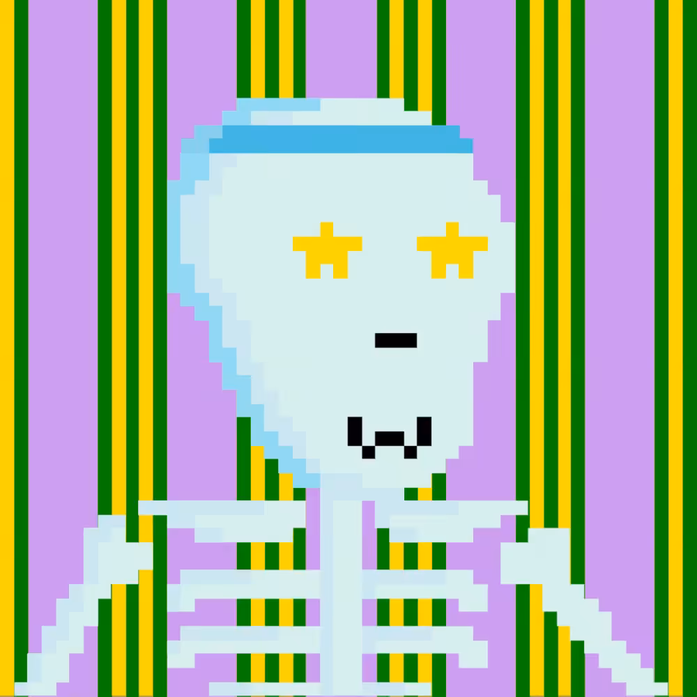 PIXEL SKULLETTI 1 #211