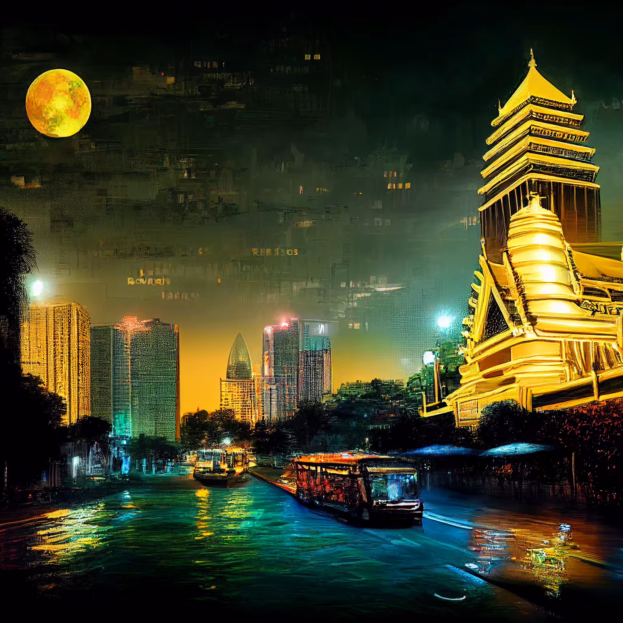 One night in Bangkok