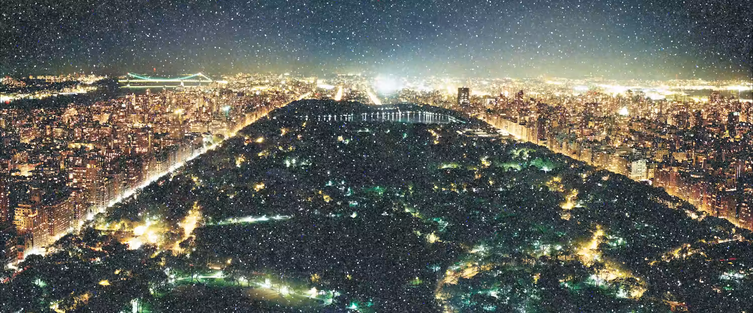 'CENTRAL PARK' DIAMOND DUST DIGITAL