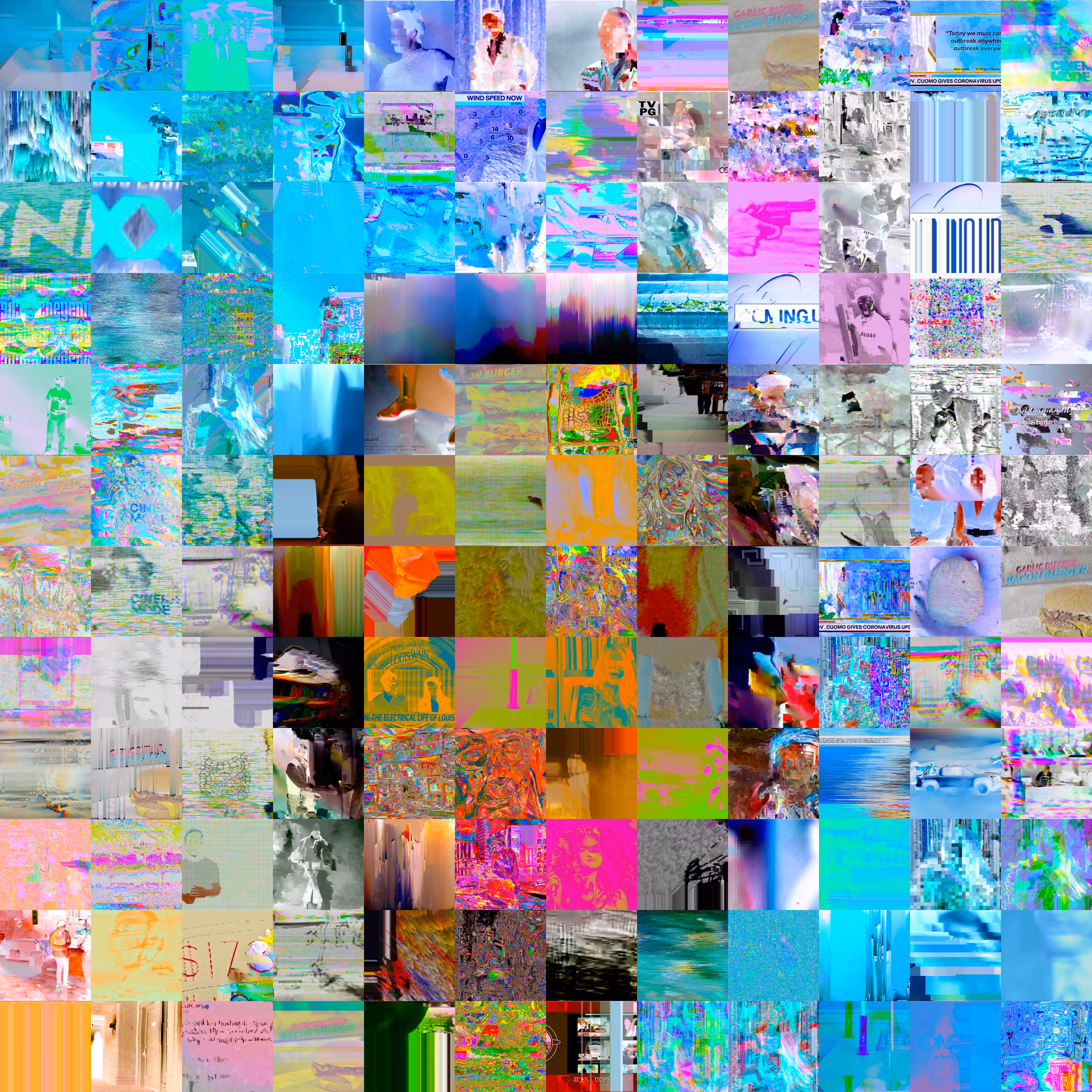 Glitch Quilt Punk 0150