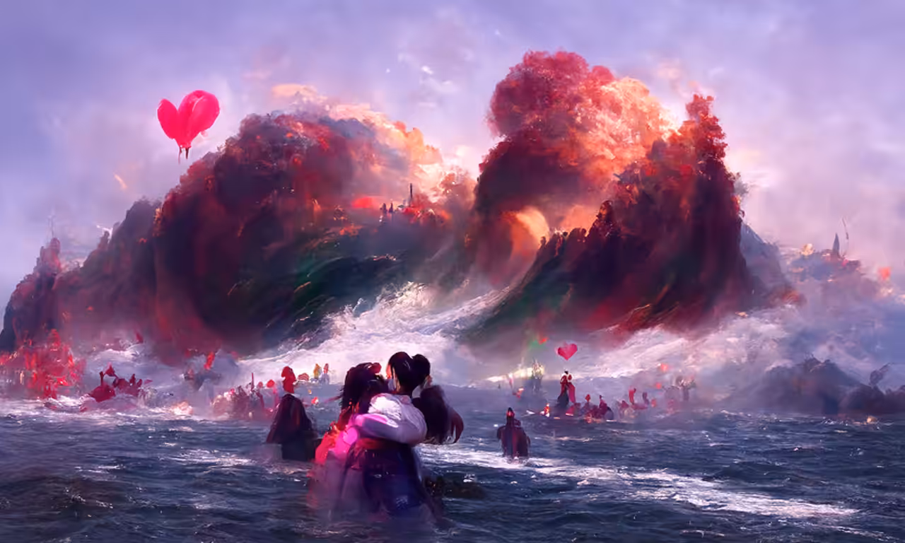 Heart Wave #4