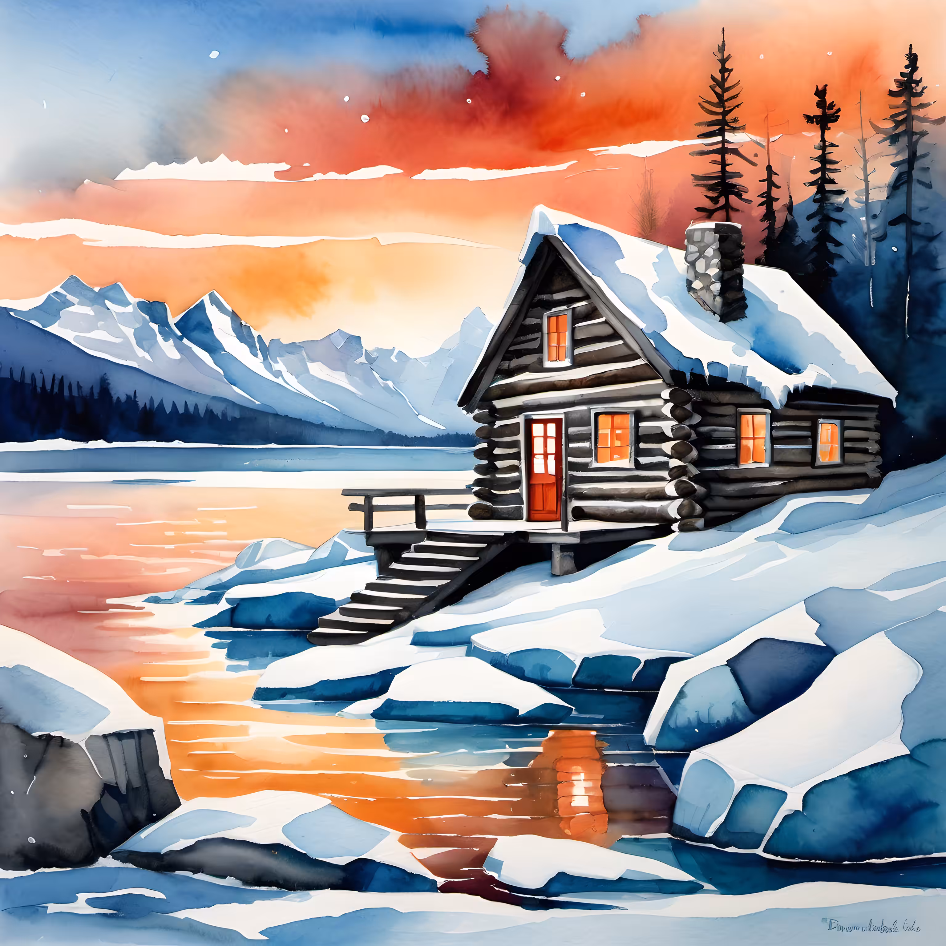 Glacial Lakes #58