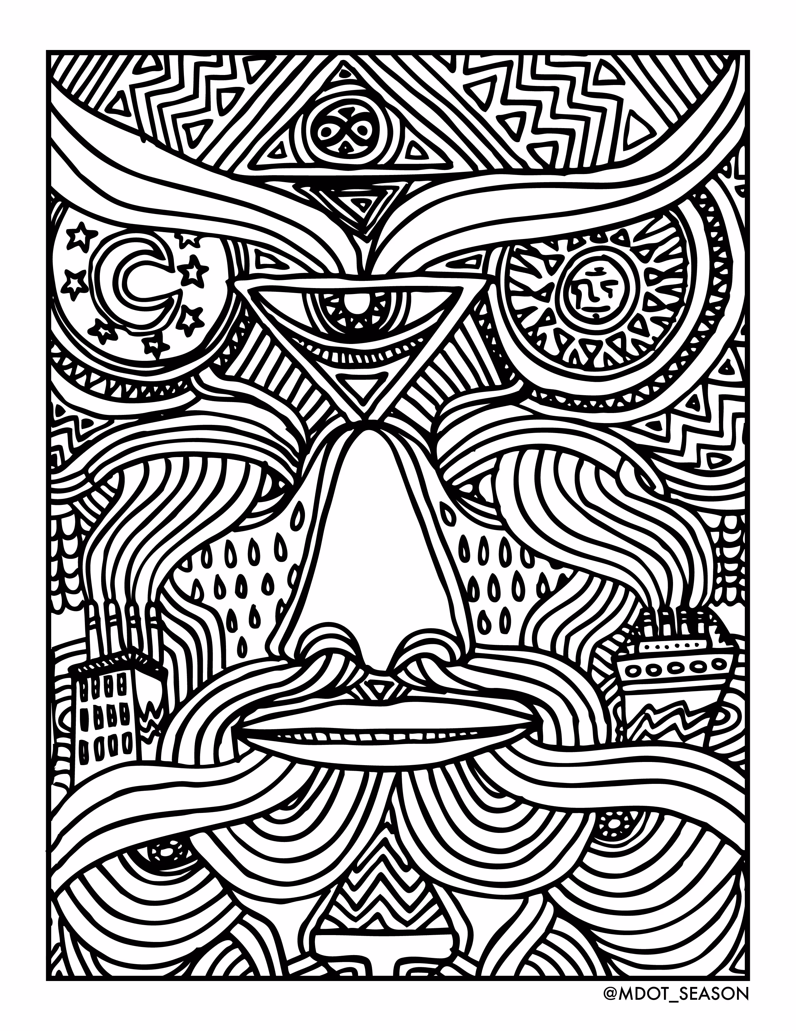 MAN IS A UNIVERSE B&W