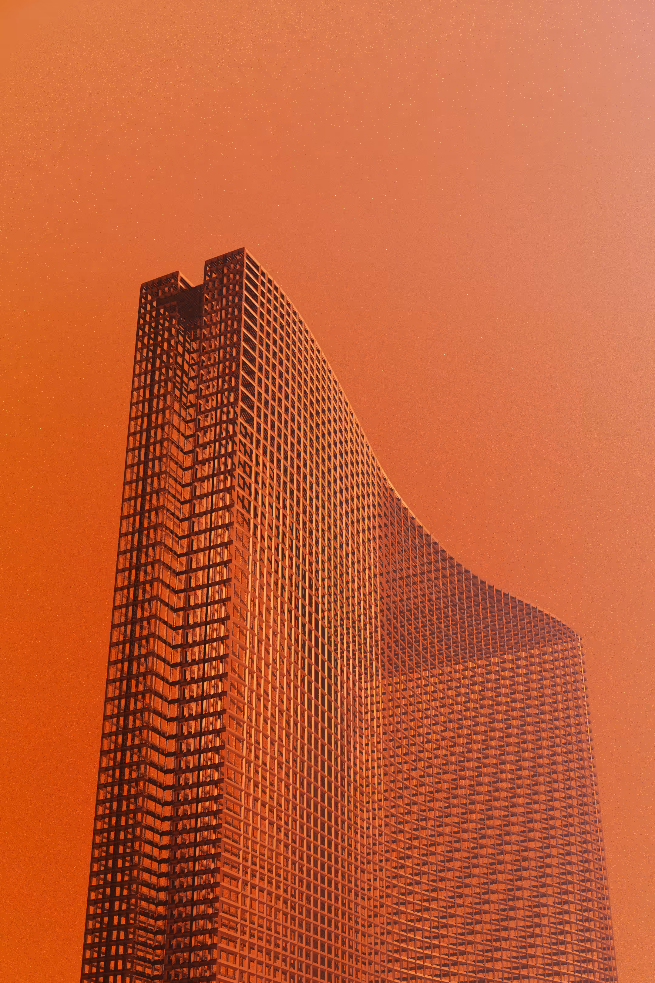 orange tower