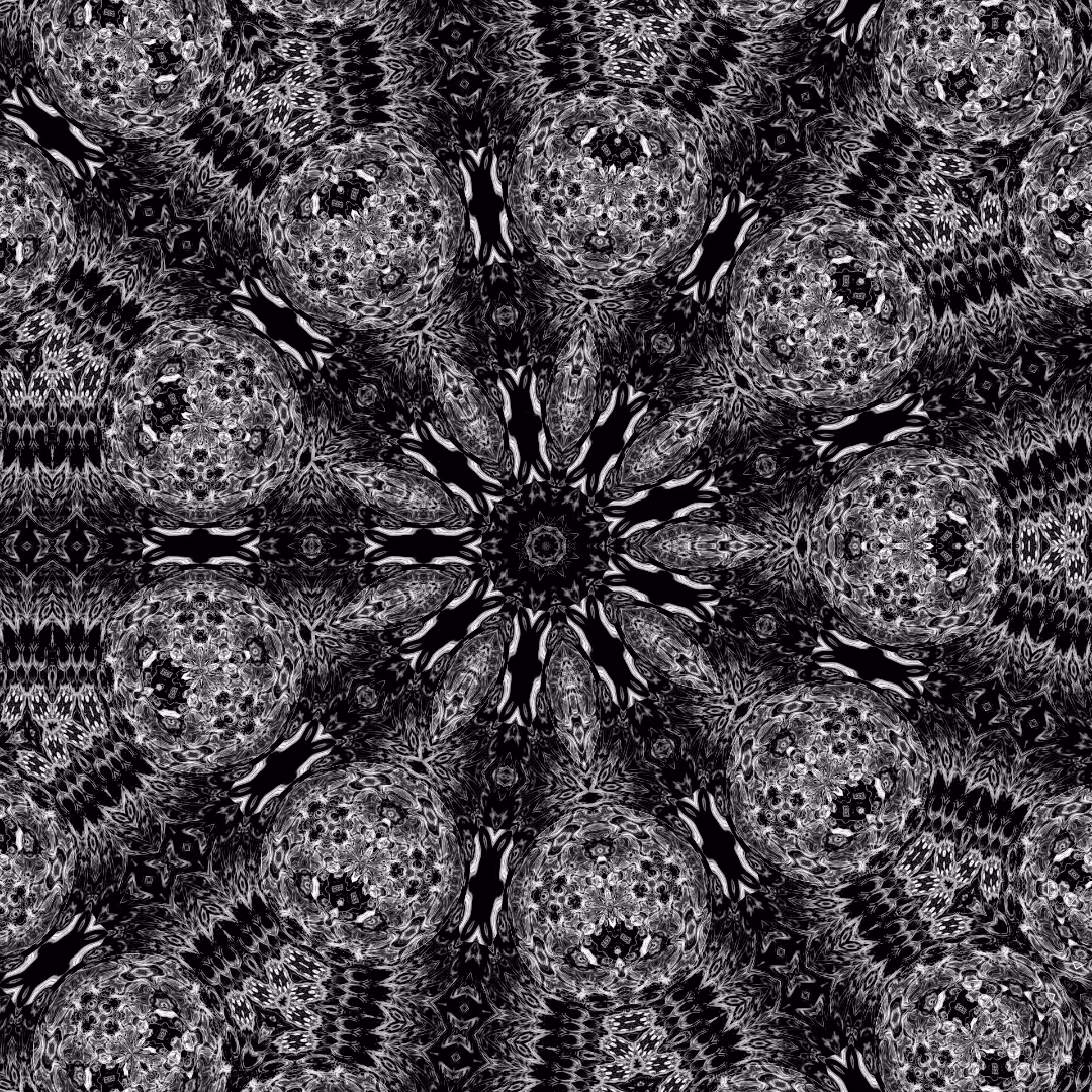 Flower - monochrome