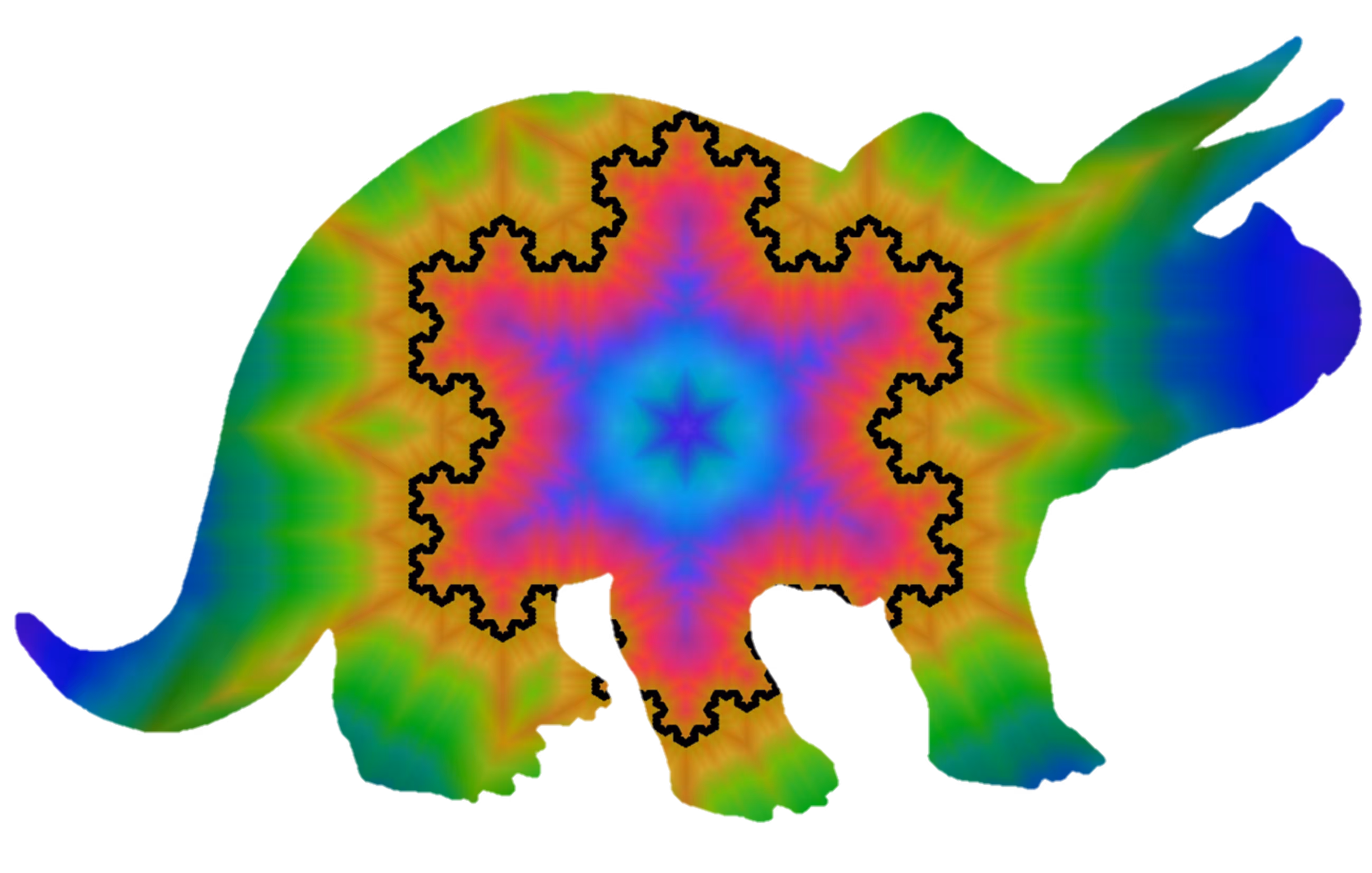 Mandelbrot Triceratops