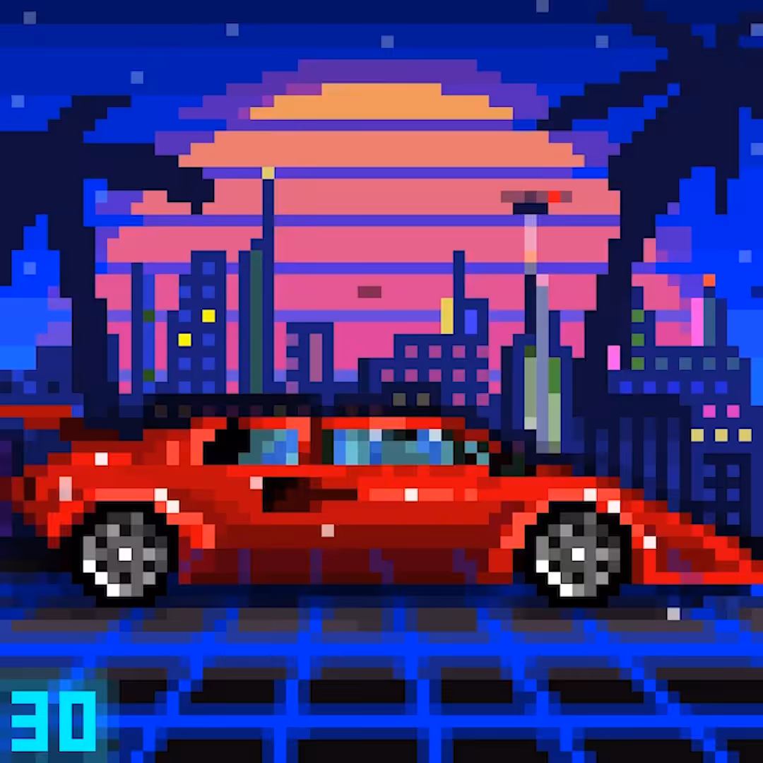 The Lambo of the Moon - Galactible™ #30