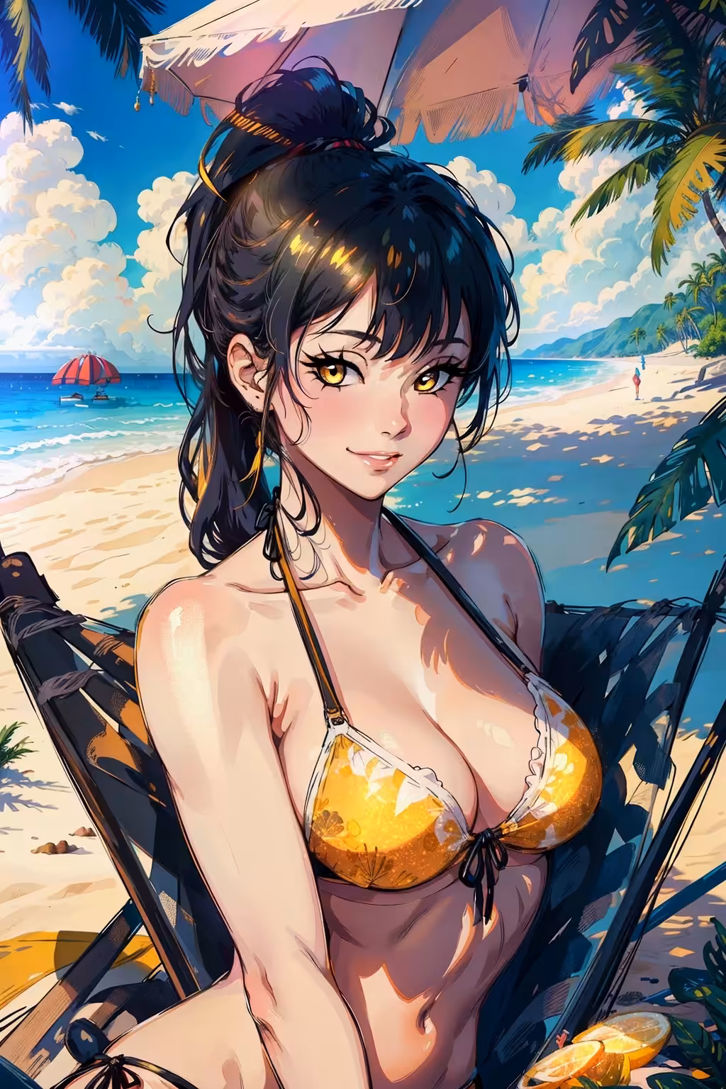Beach Party: Rebecca