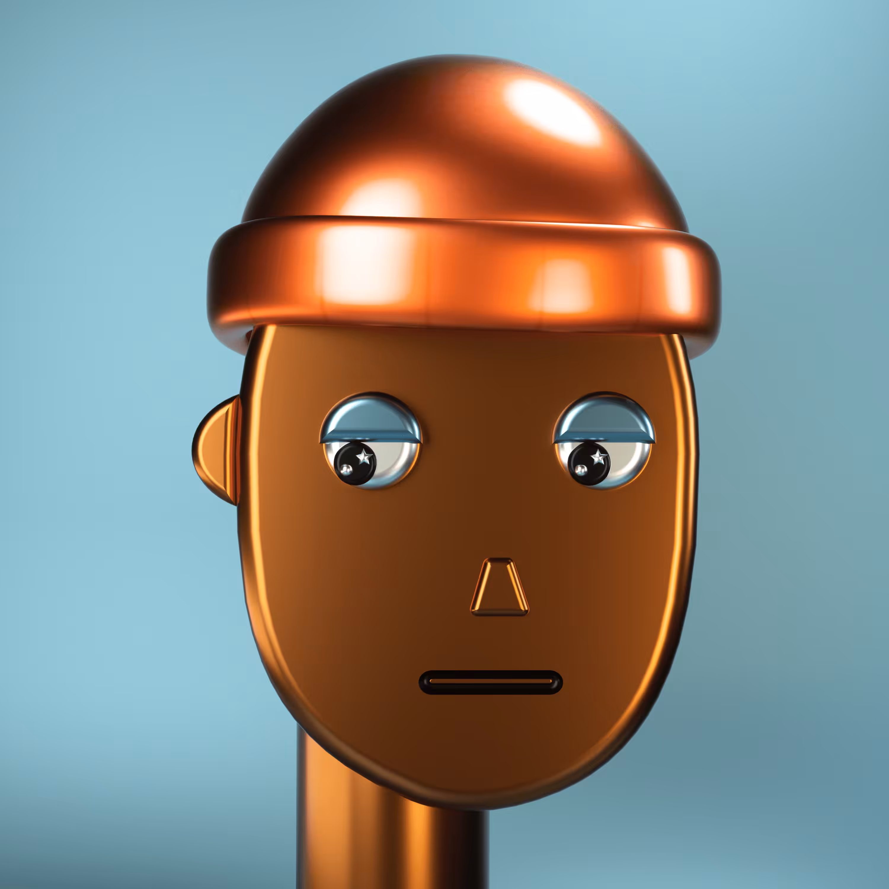3D Chrome Punks: 3D Chrome Punk #0778