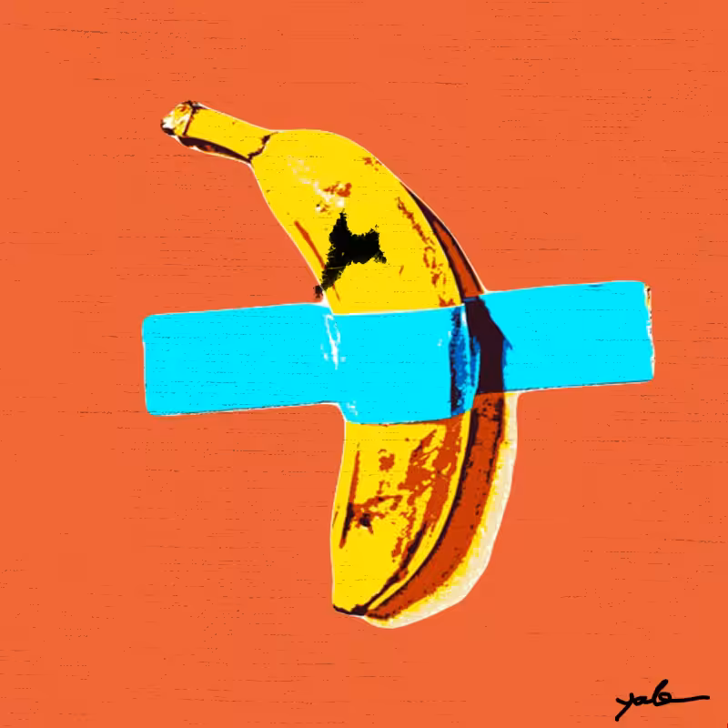 Shot Bananas - Warhol Tribute #23