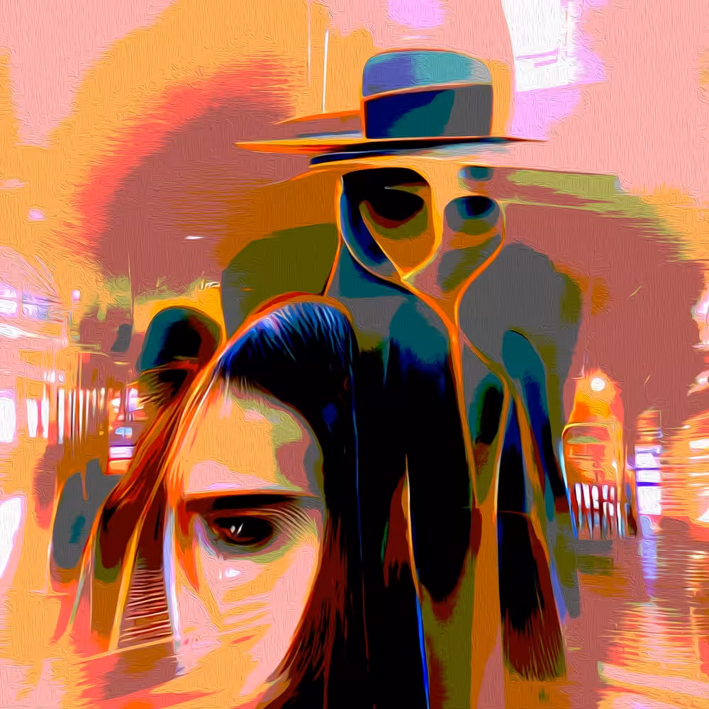 the stranger is me. #1