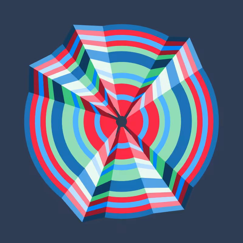 Folded Circle #67