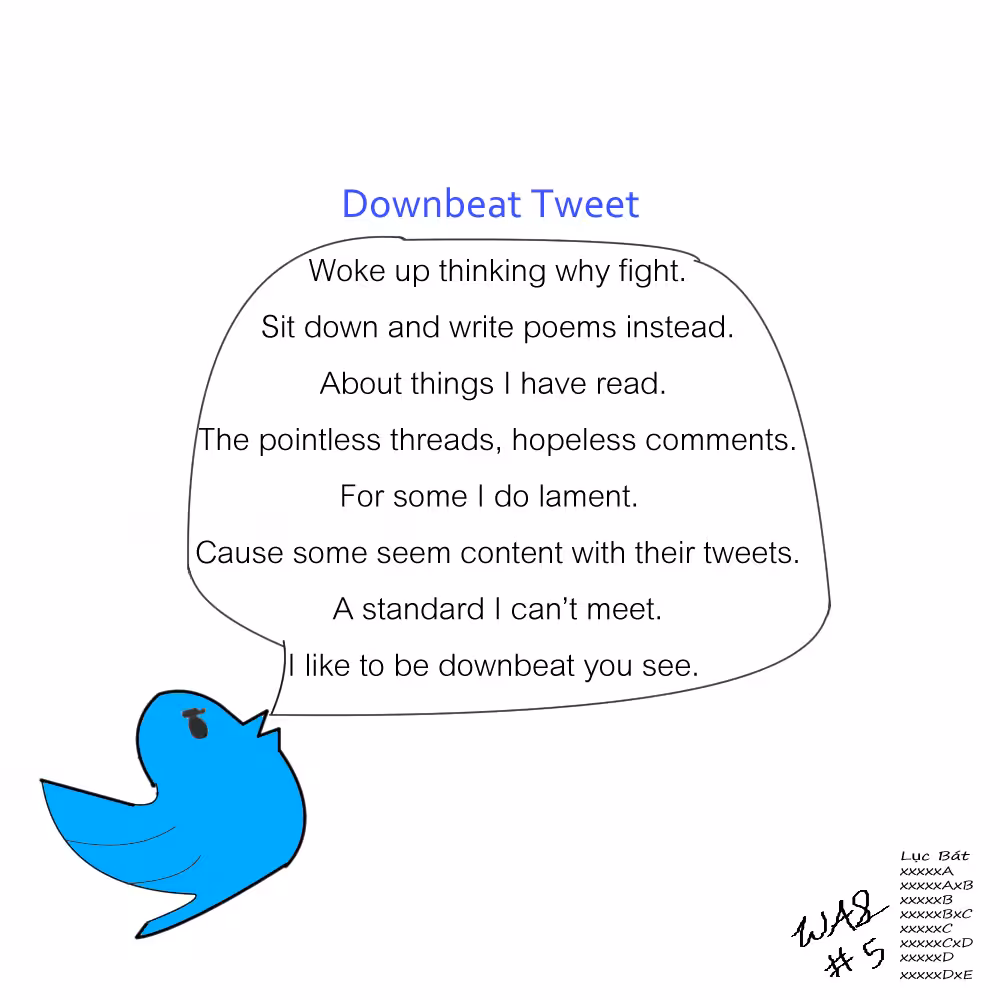 Downbeat Tweet 