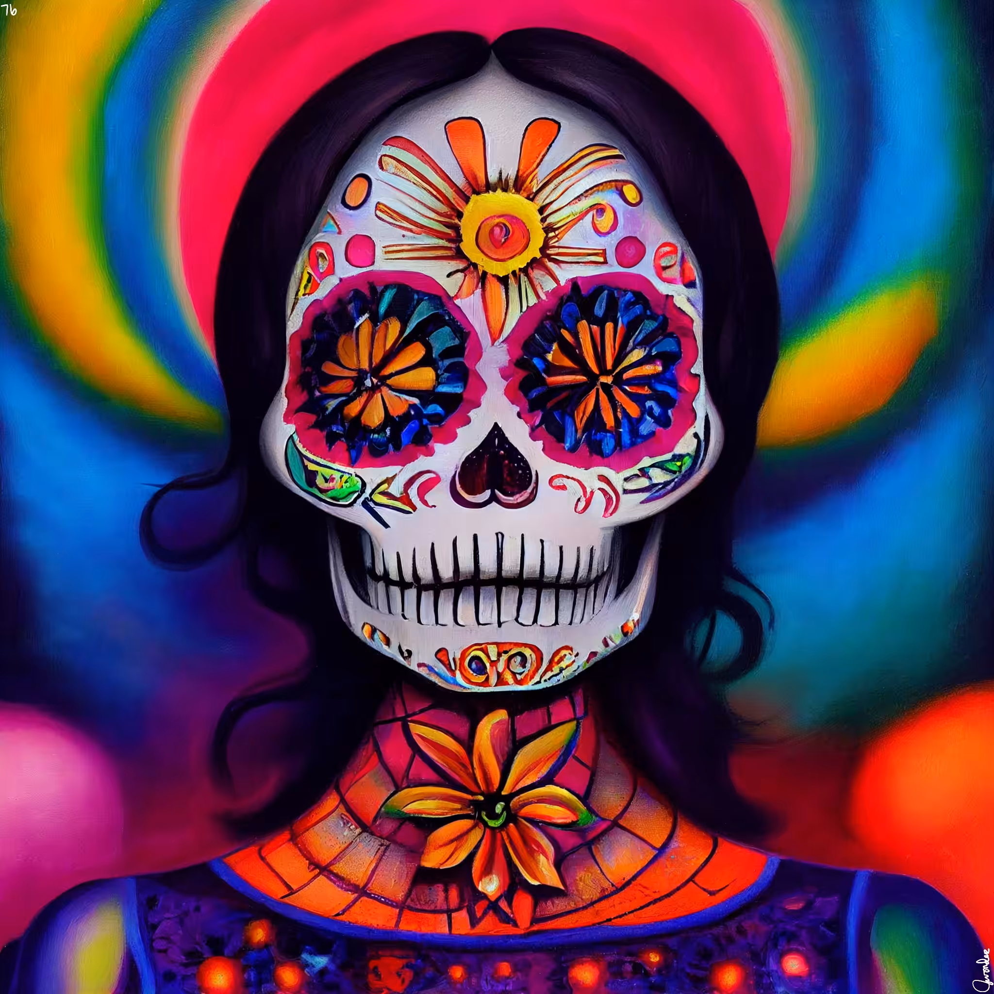 sugar skull #76