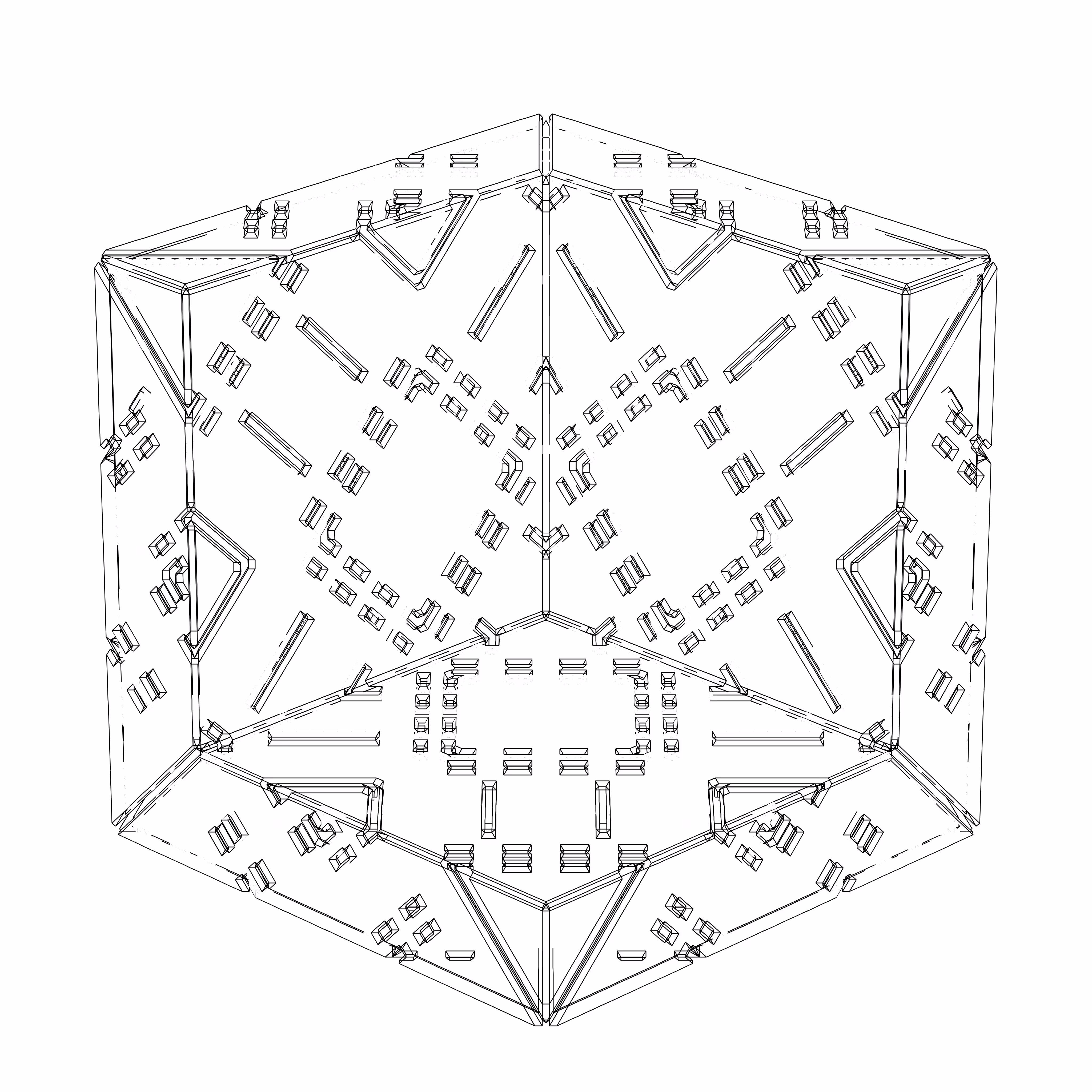 LL21 Alien Art Cube #983