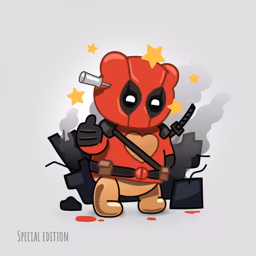 Special Brash Bear Deadpooh