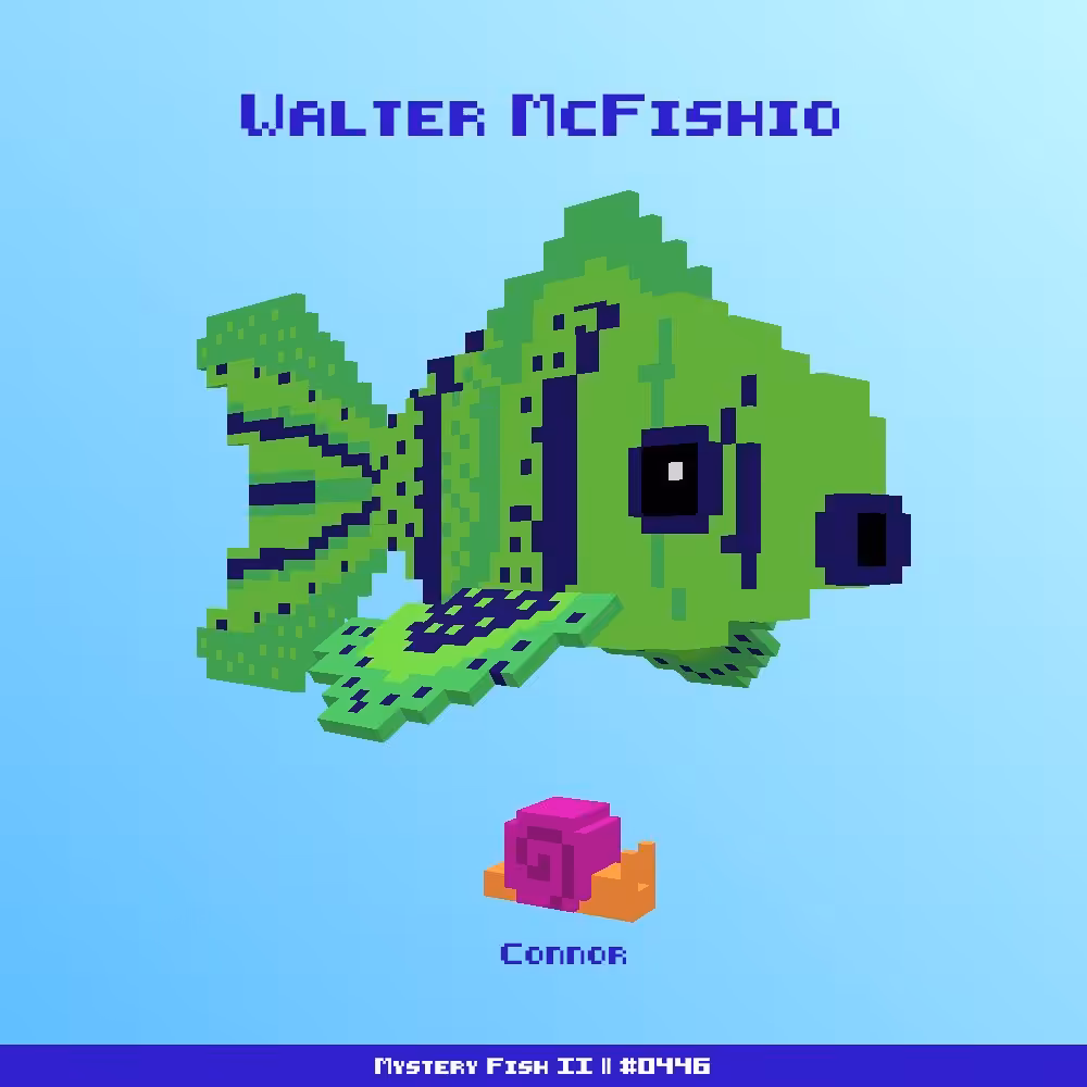 Walter McFishio :: Mystery Fish 0446/1000