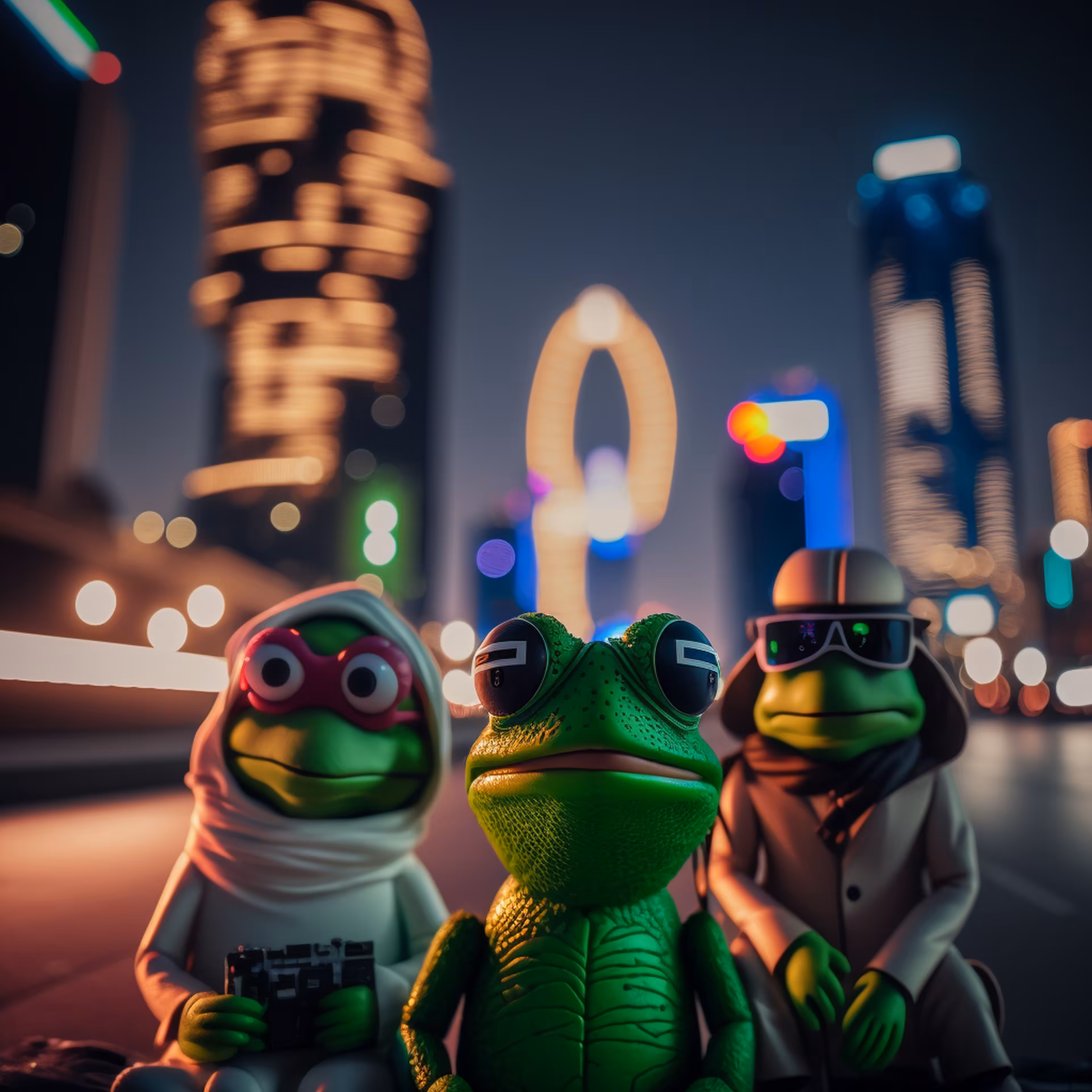 Pepe's World: Pepe and friends in Dubai