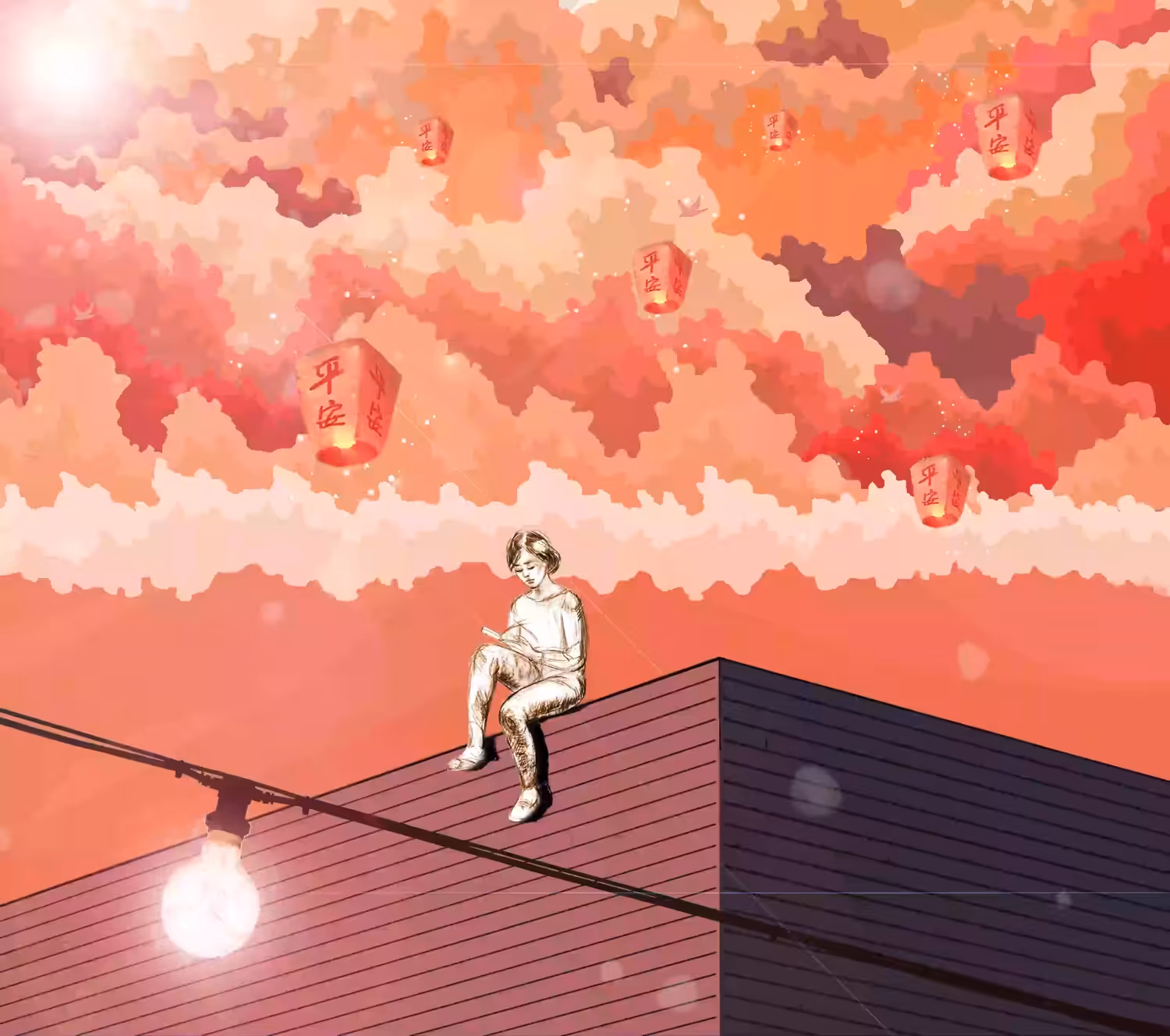 Rooftops Loneliness