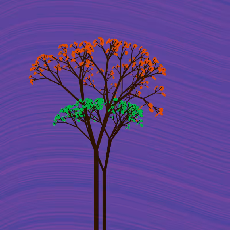 Two Trees #14