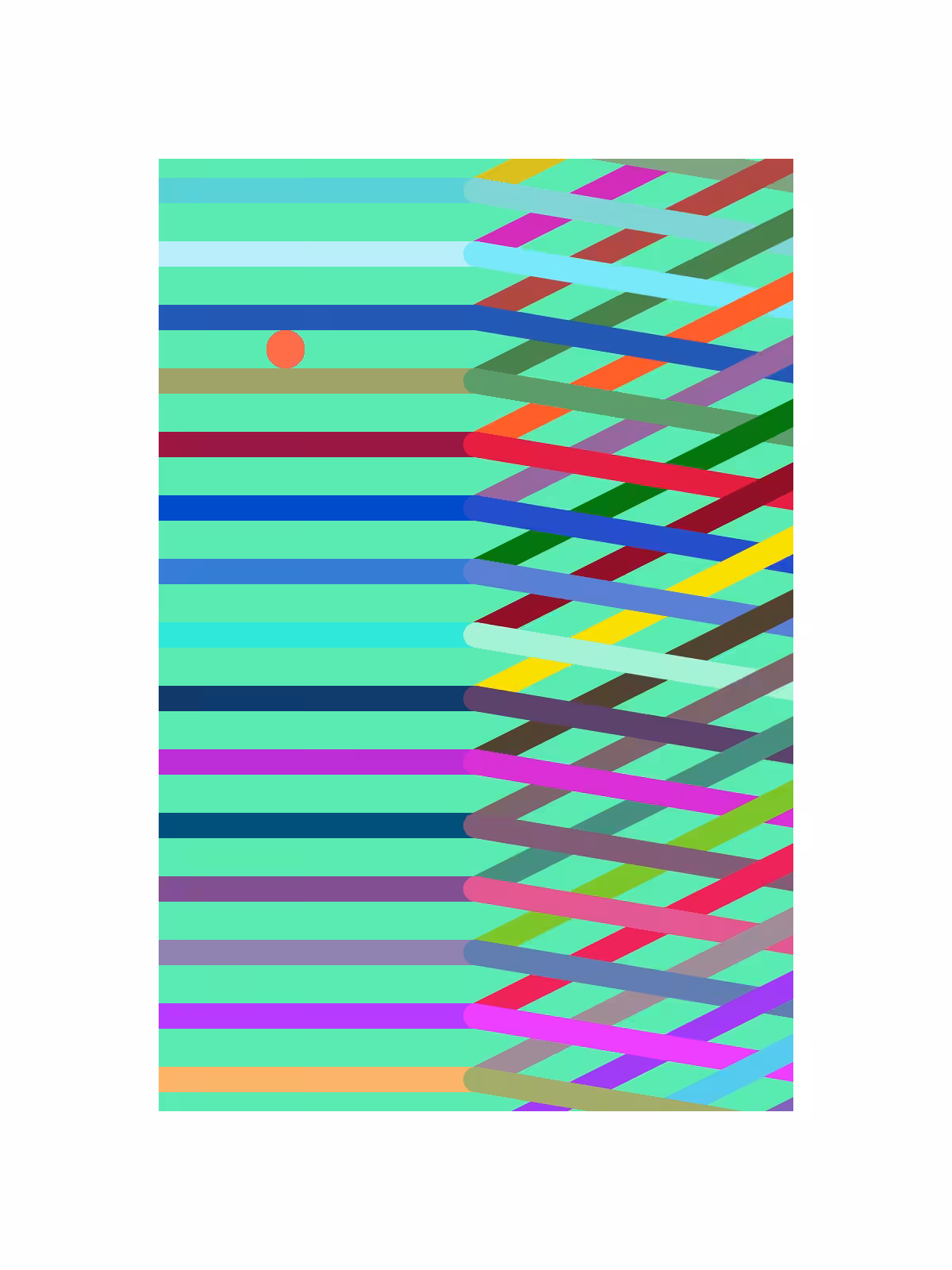 Generative Space: Generative Art #0054