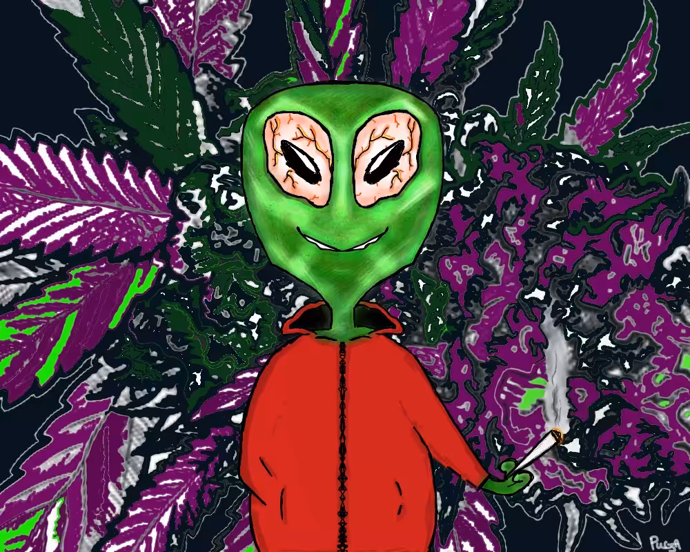 Stoned alien 