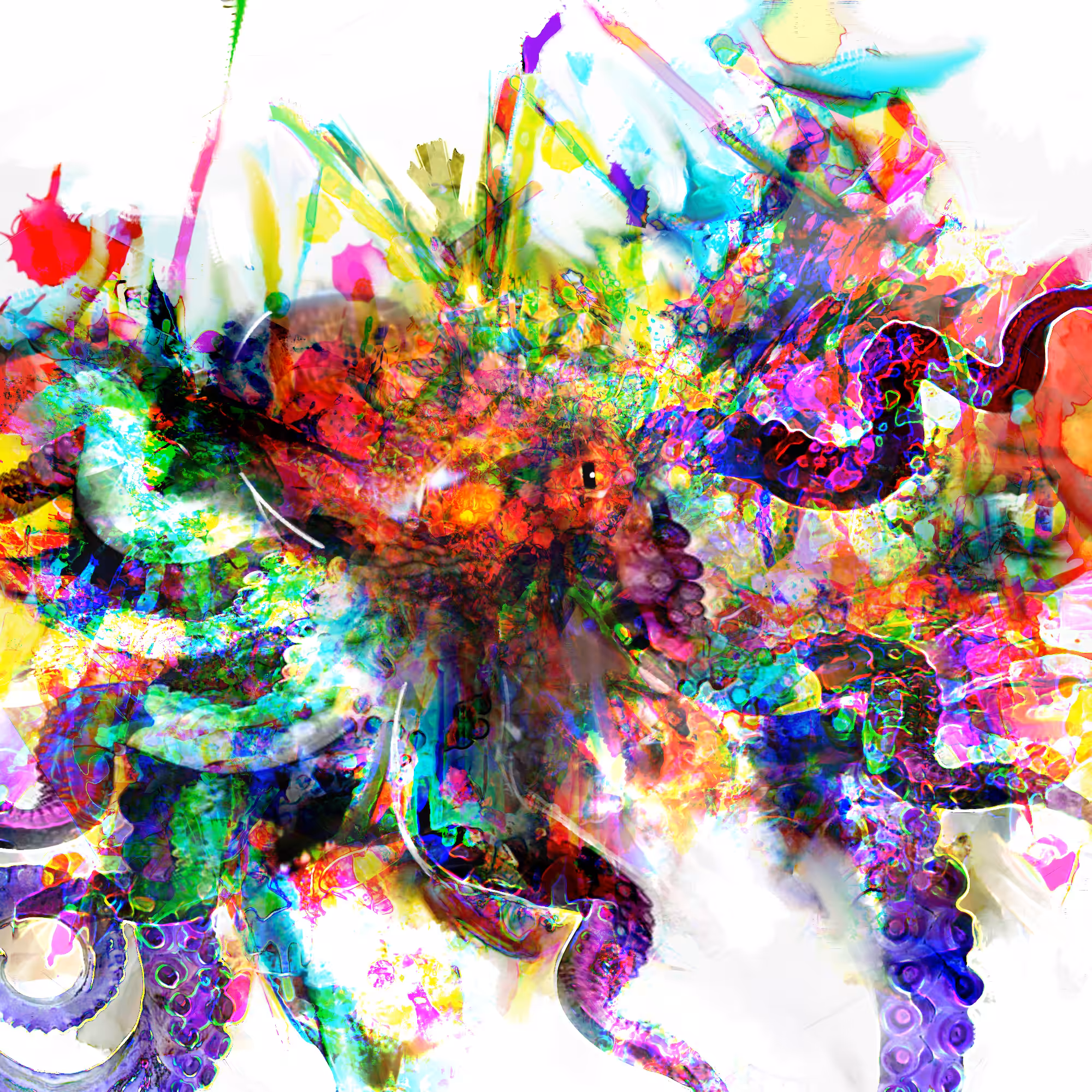 Vibrant Octopus Number 1