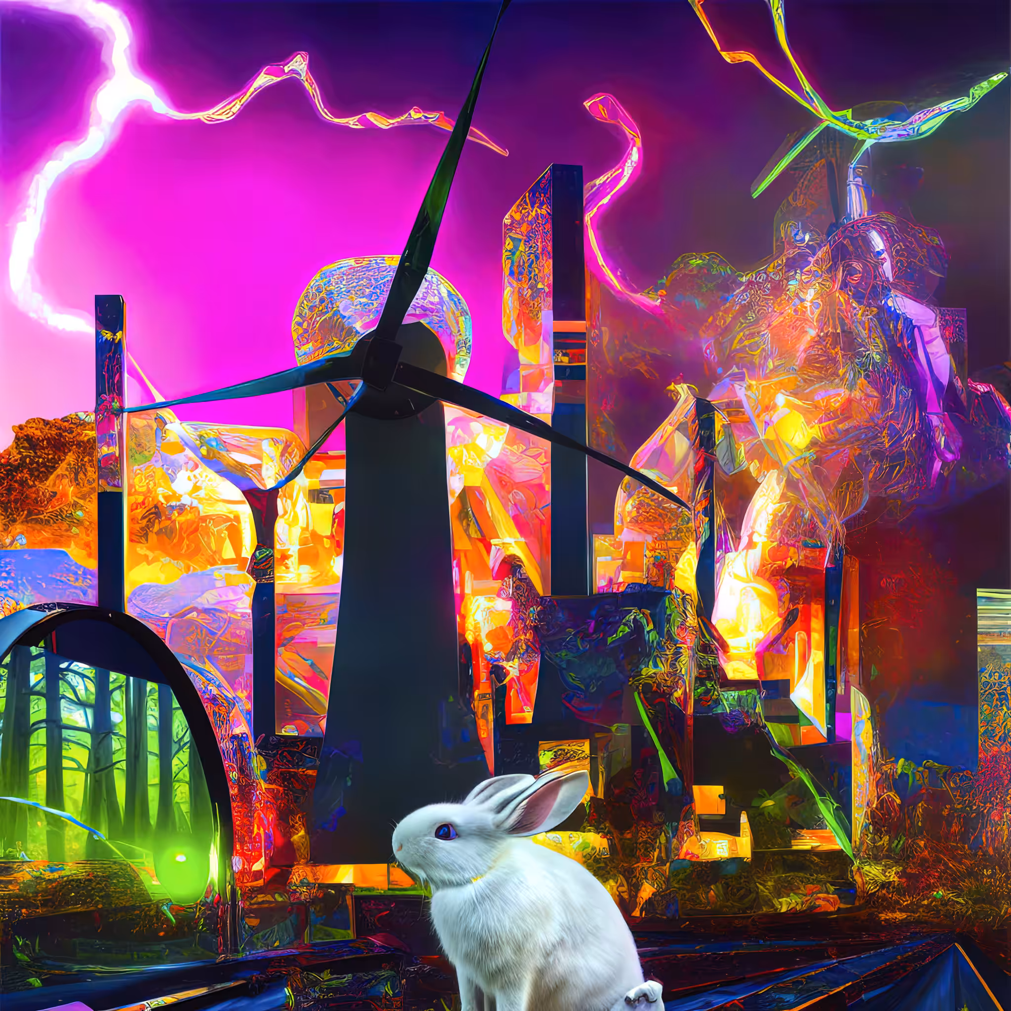 RABBIT TAKEOVER: Samantha