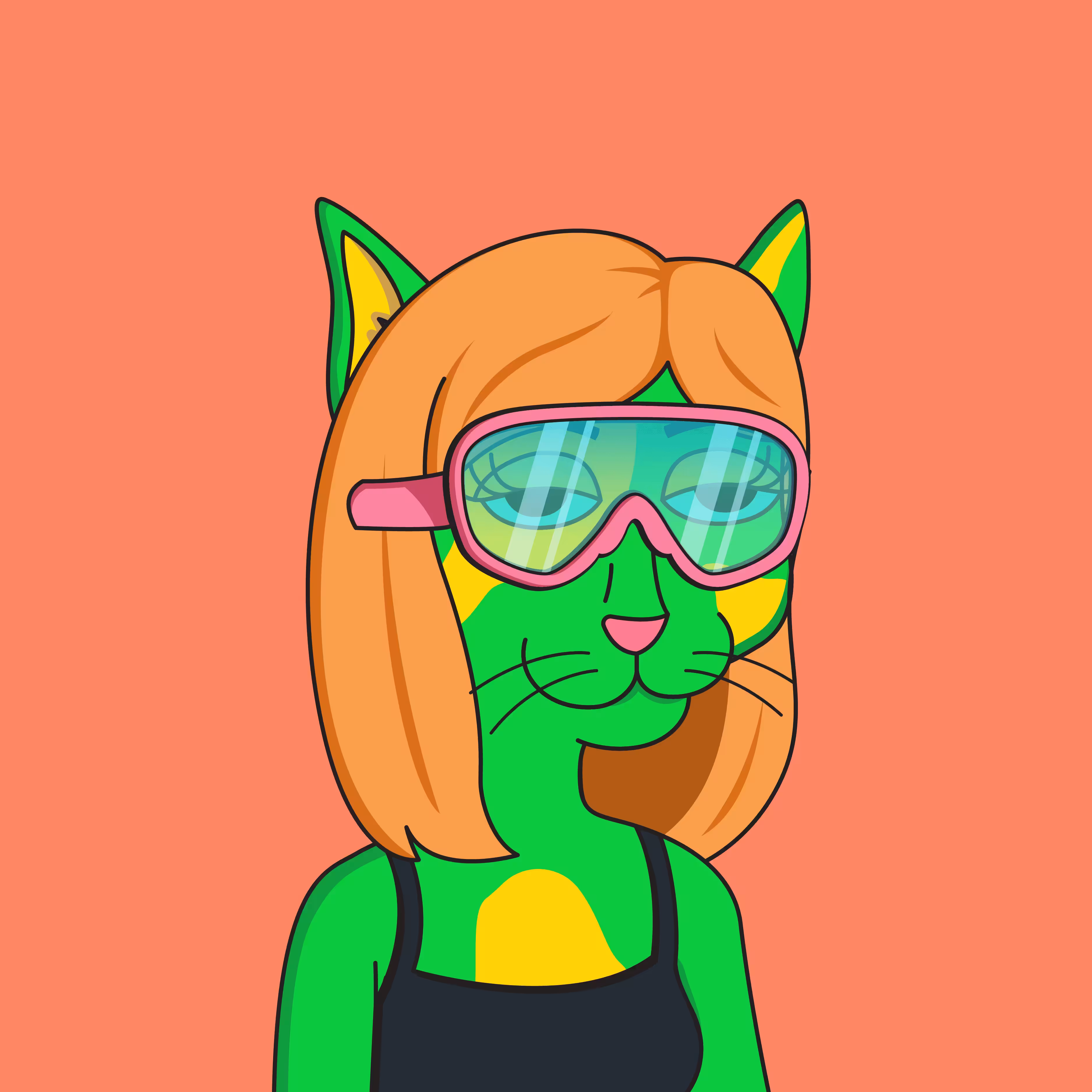 Girl Cats Club: Girl Cat #38