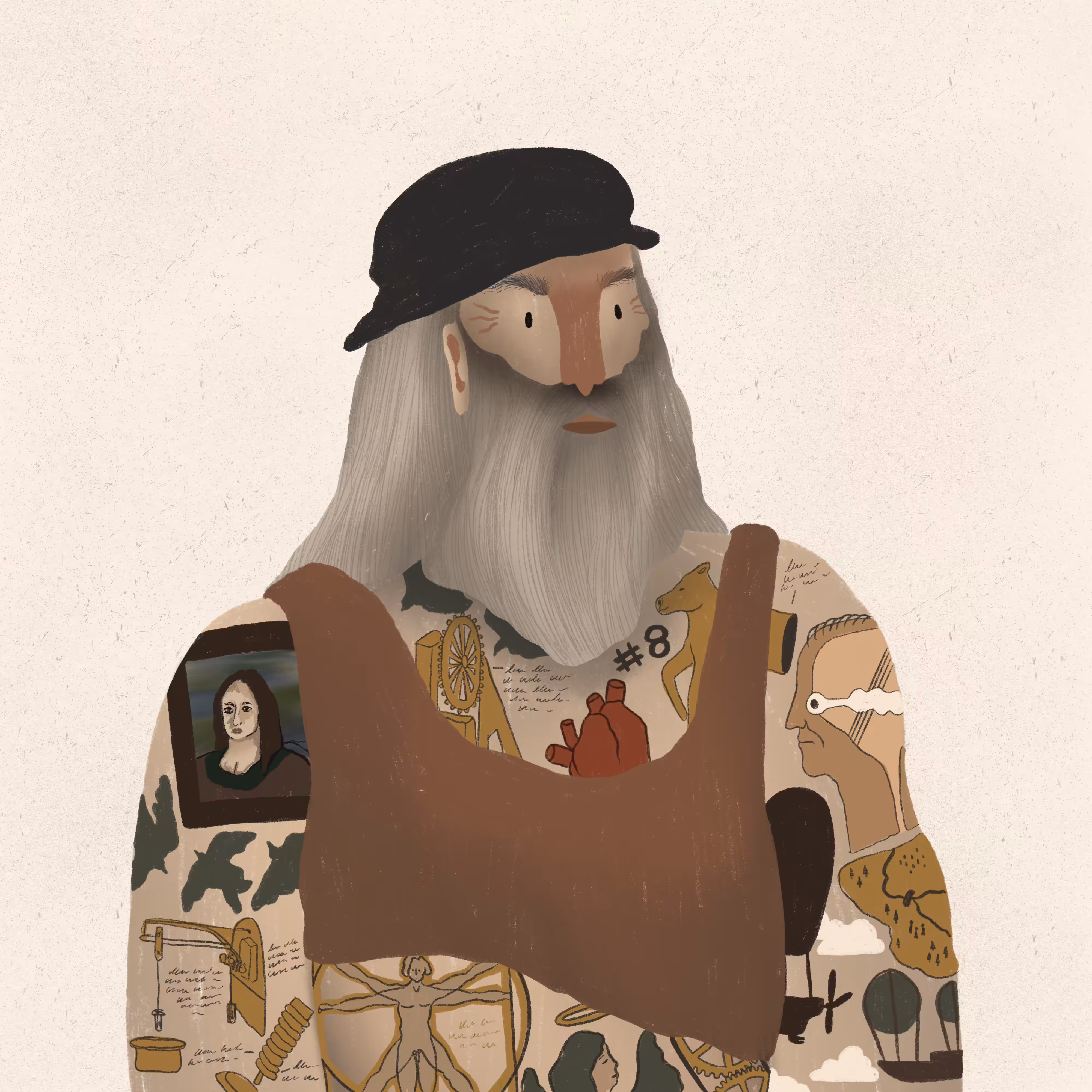 #8 Leonardo Da Vinci