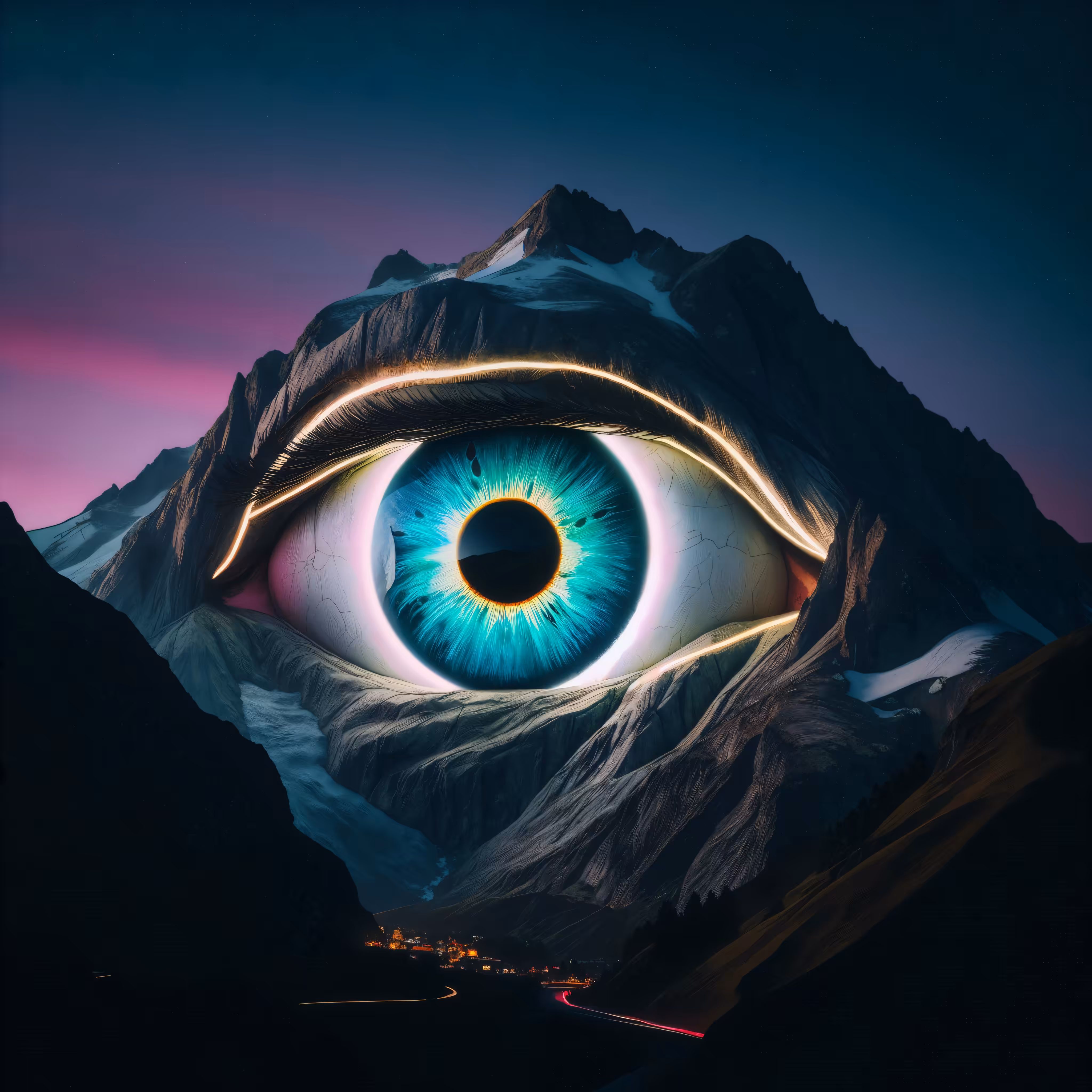 Eye in the Mountain