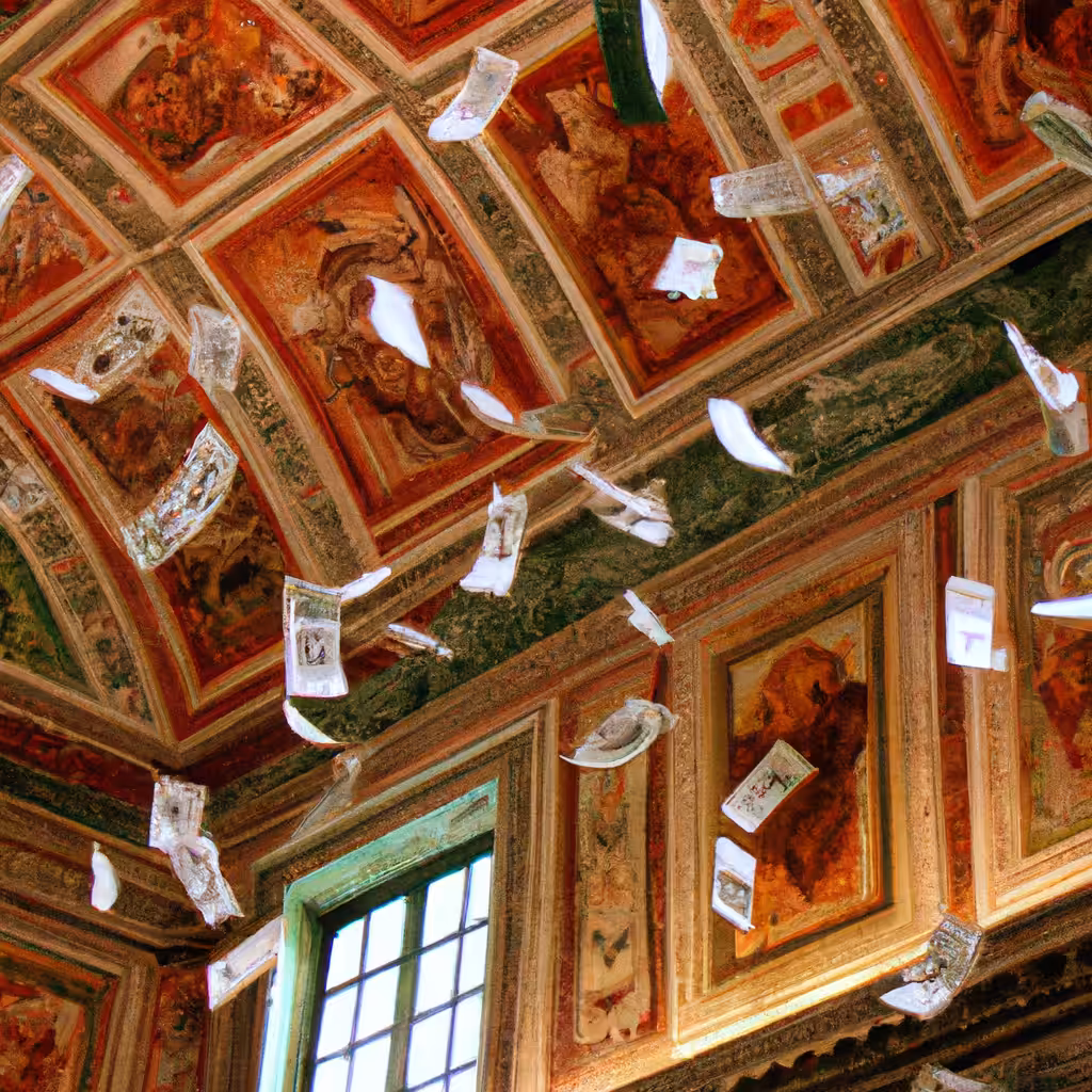 Blood & Gold ceilings