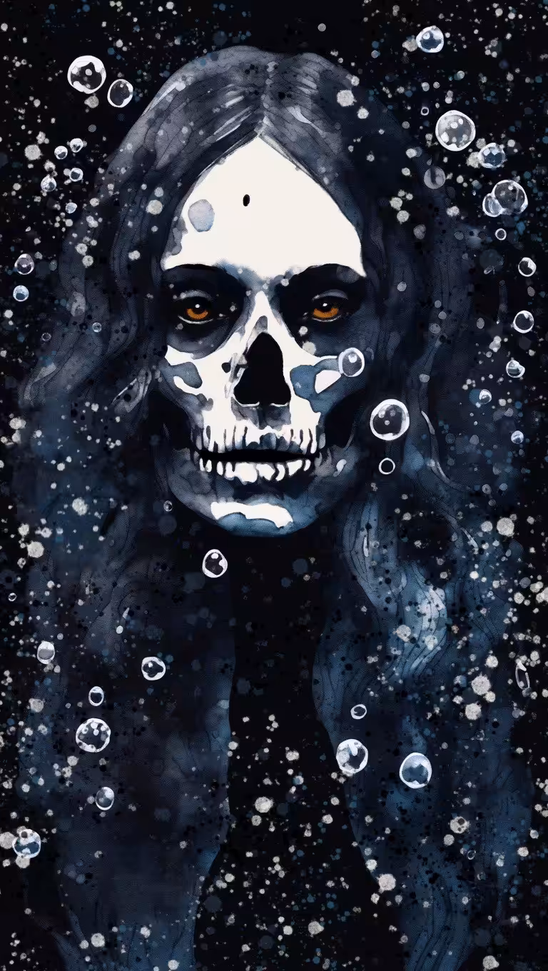 skull girl #1