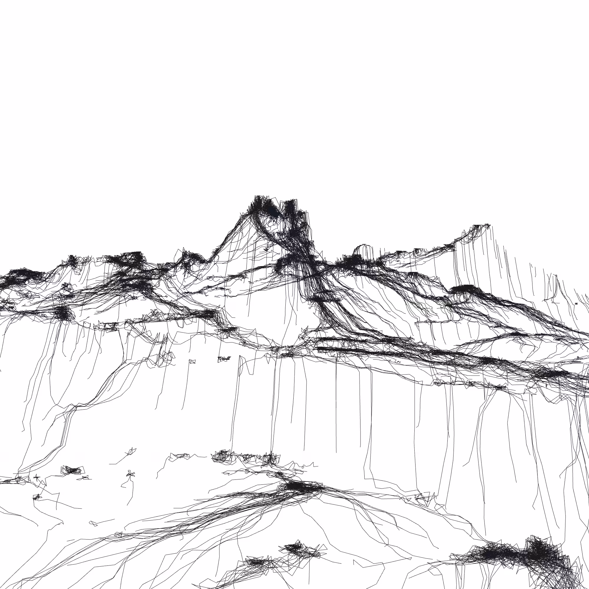 Ridge Scribbles #45