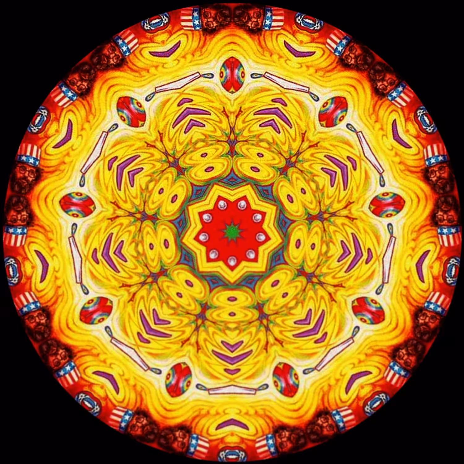PSY Mandala Block 3323