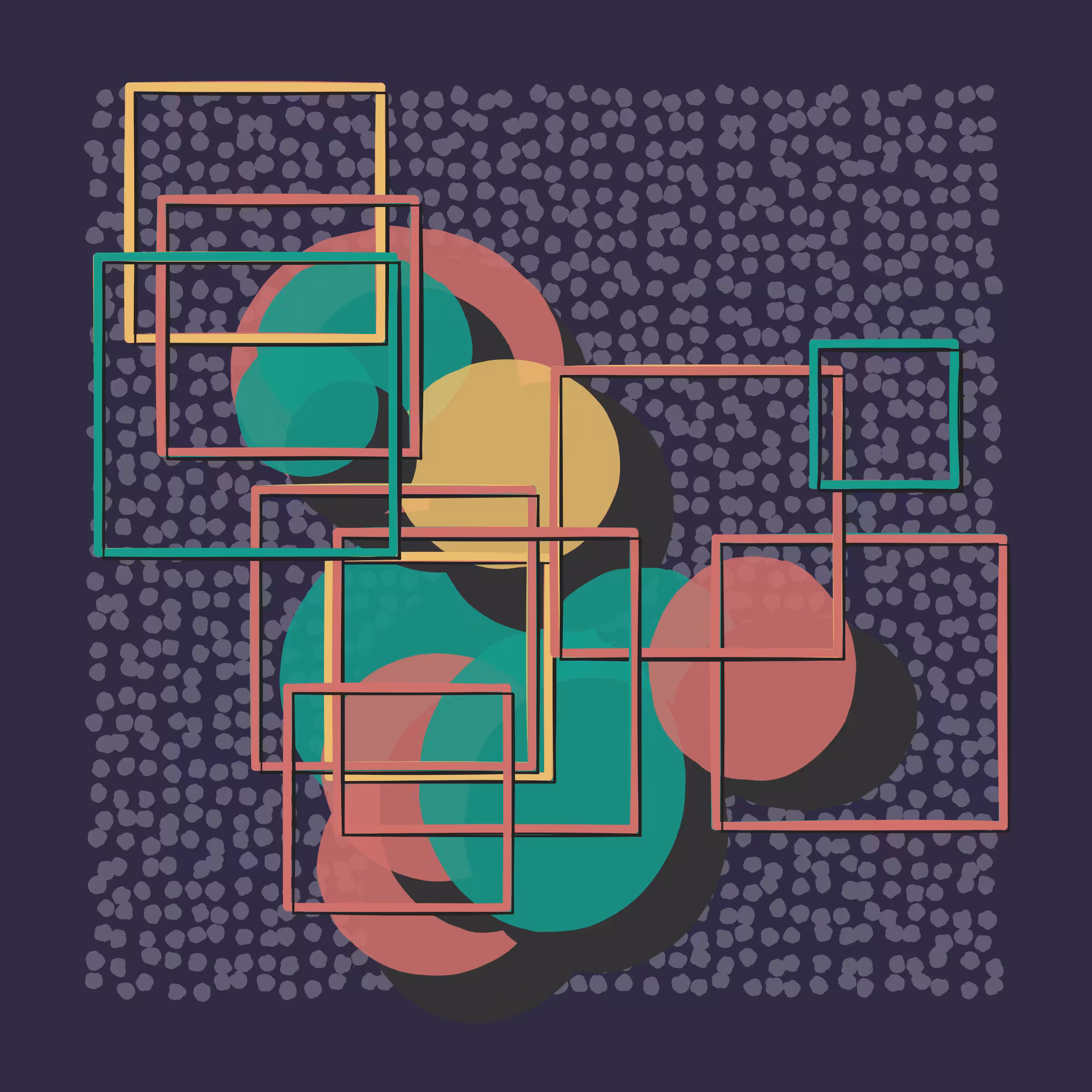Circles & Squares #7