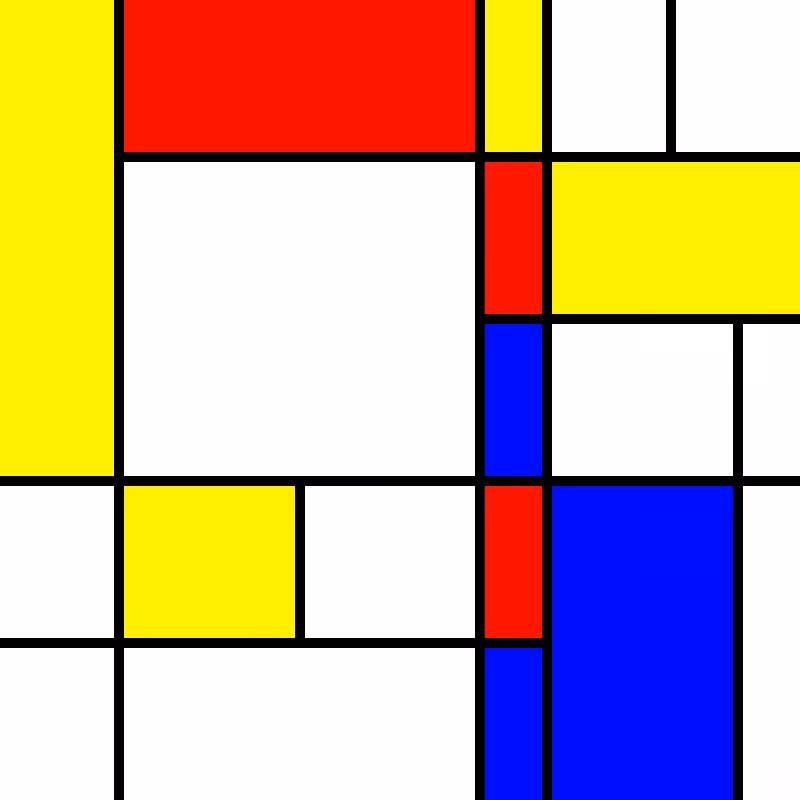 compositioninredblueandyellow.art, (NFT) #86