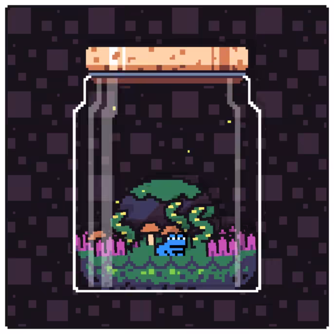 Toad Terrarium #203