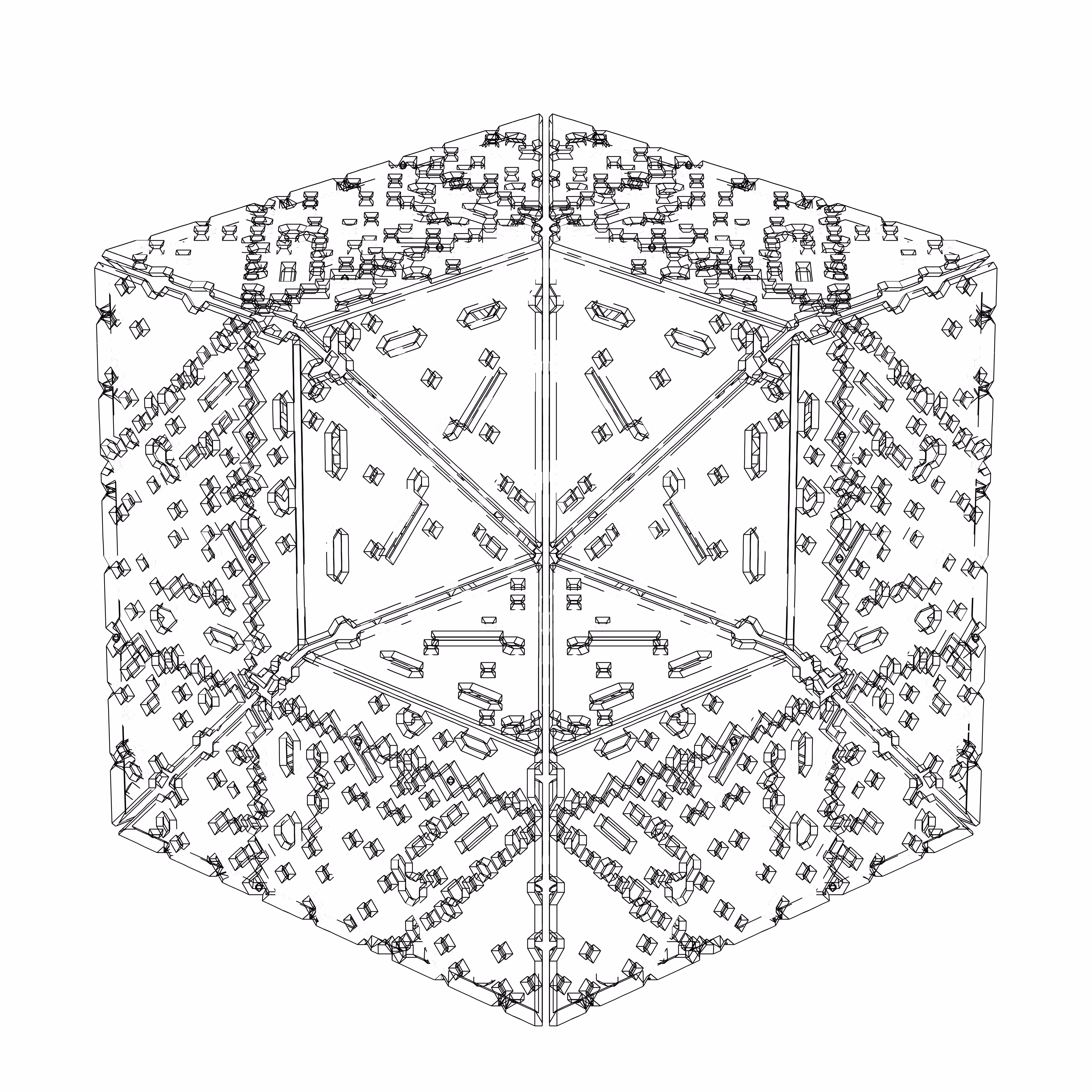 LL21 Alien Art Cube #337
